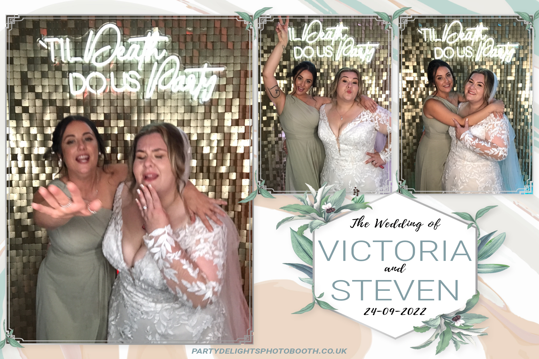 Steven and Victoria’s wedding | View more photos from the event at gallery.partydelightsphotobooth.co.uk/u/PartyDelightsPhotoBooth/Steven-and-Victoria’s-wedding