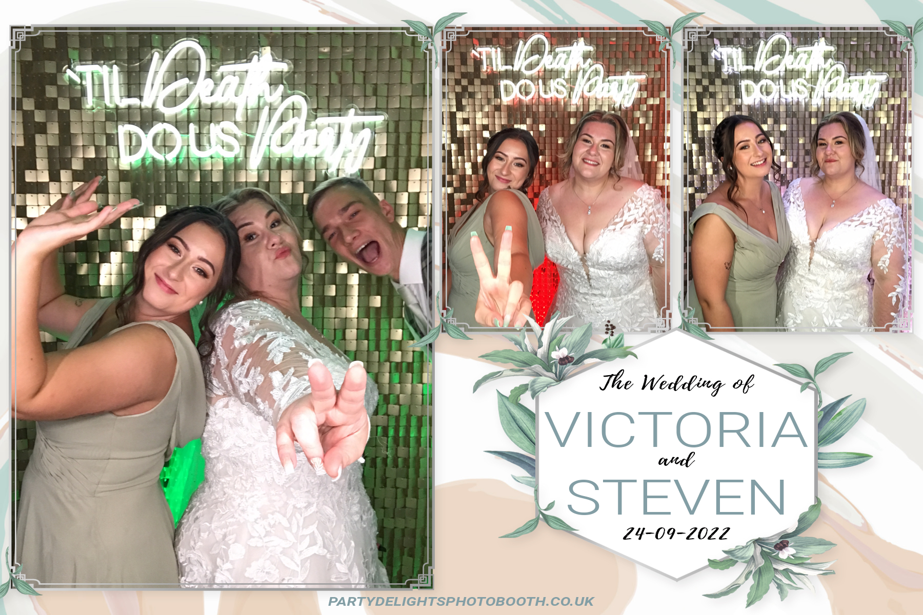 Steven and Victoria’s wedding | View more photos from the event at gallery.partydelightsphotobooth.co.uk/u/PartyDelightsPhotoBooth/Steven-and-Victoria’s-wedding