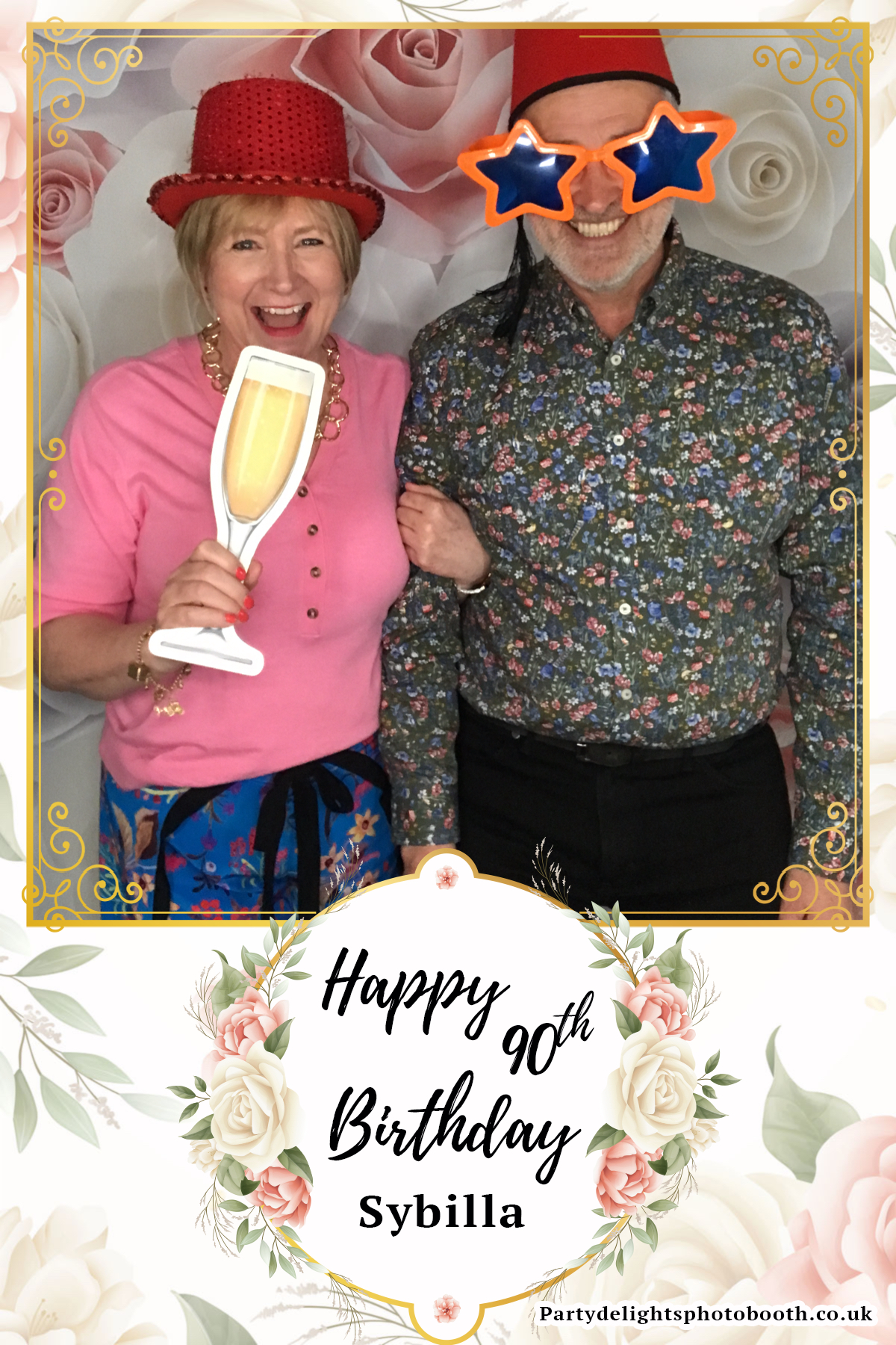 Sybilla’s 90th Birthday | View more photos from the event at gallery.partydelightsphotobooth.co.uk/u/PartyDelightsPhotoBooth/Sybilla’s-90th-Birthday