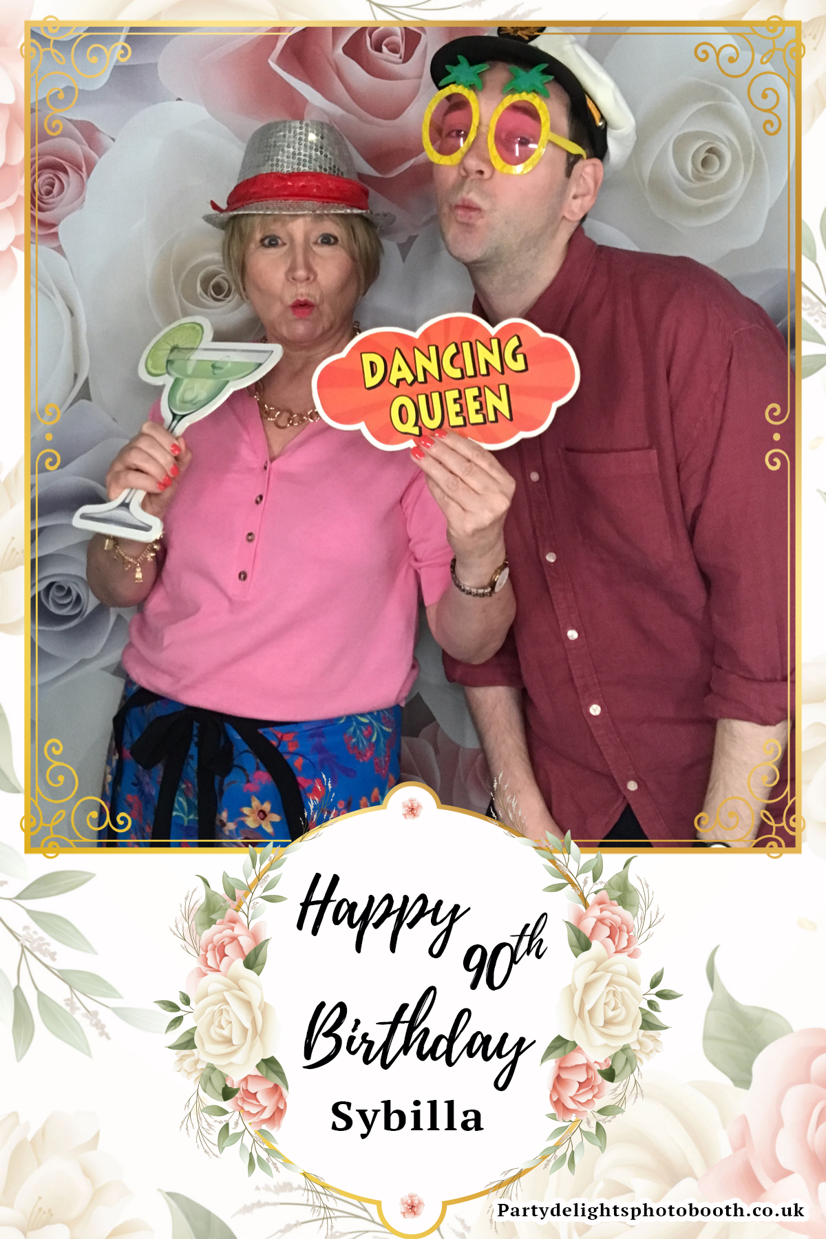 Sybilla’s 90th Birthday | View more photos from the event at gallery.partydelightsphotobooth.co.uk/u/PartyDelightsPhotoBooth/Sybilla’s-90th-Birthday