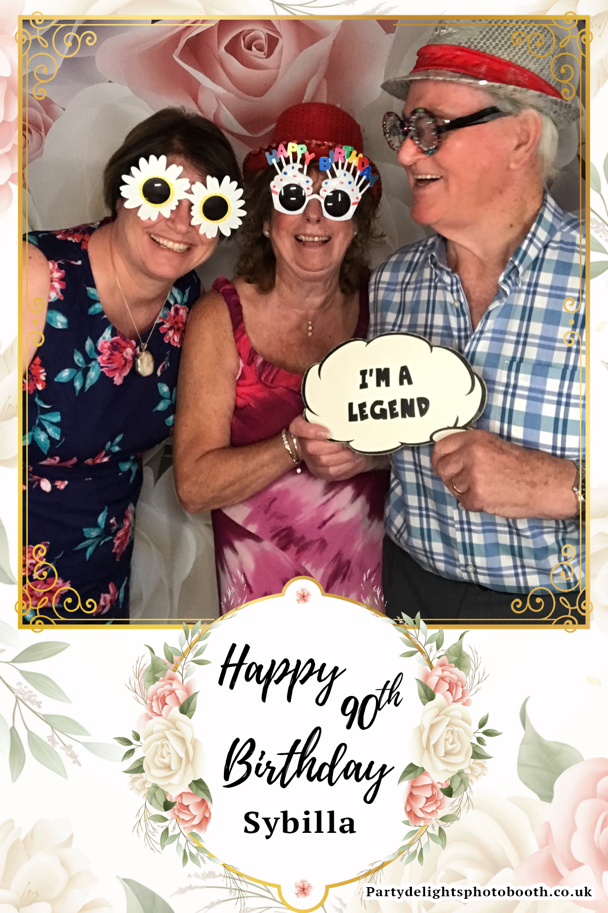 Sybilla’s 90th Birthday | View more photos from the event at gallery.partydelightsphotobooth.co.uk/u/PartyDelightsPhotoBooth/Sybilla’s-90th-Birthday