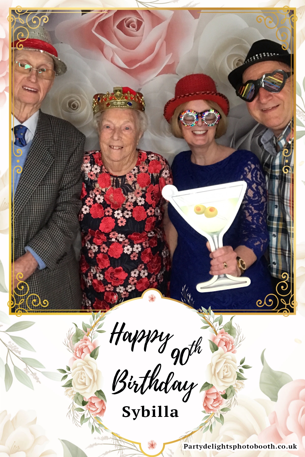 Sybilla’s 90th Birthday | View more photos from the event at gallery.partydelightsphotobooth.co.uk/u/PartyDelightsPhotoBooth/Sybilla’s-90th-Birthday