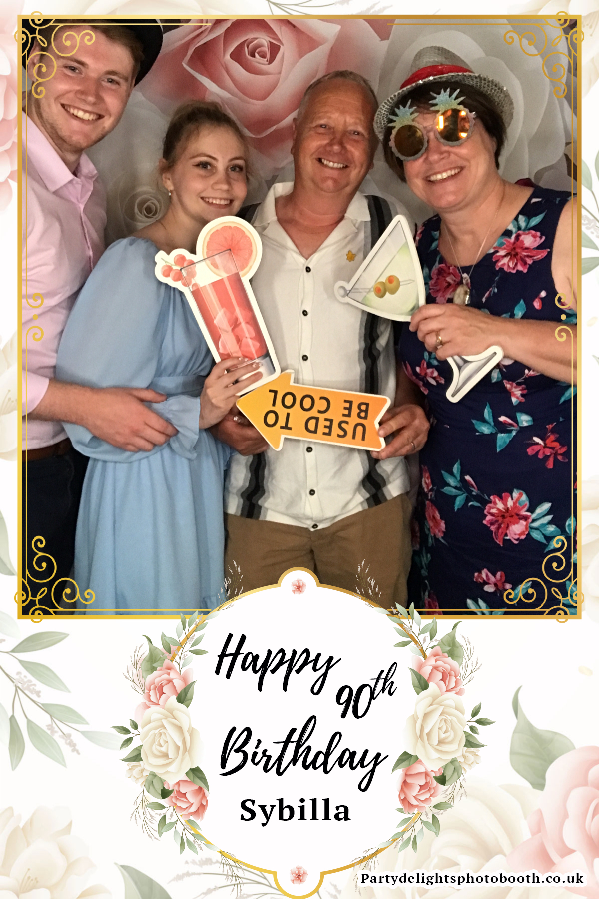 Sybilla’s 90th Birthday | View more photos from the event at gallery.partydelightsphotobooth.co.uk/u/PartyDelightsPhotoBooth/Sybilla’s-90th-Birthday