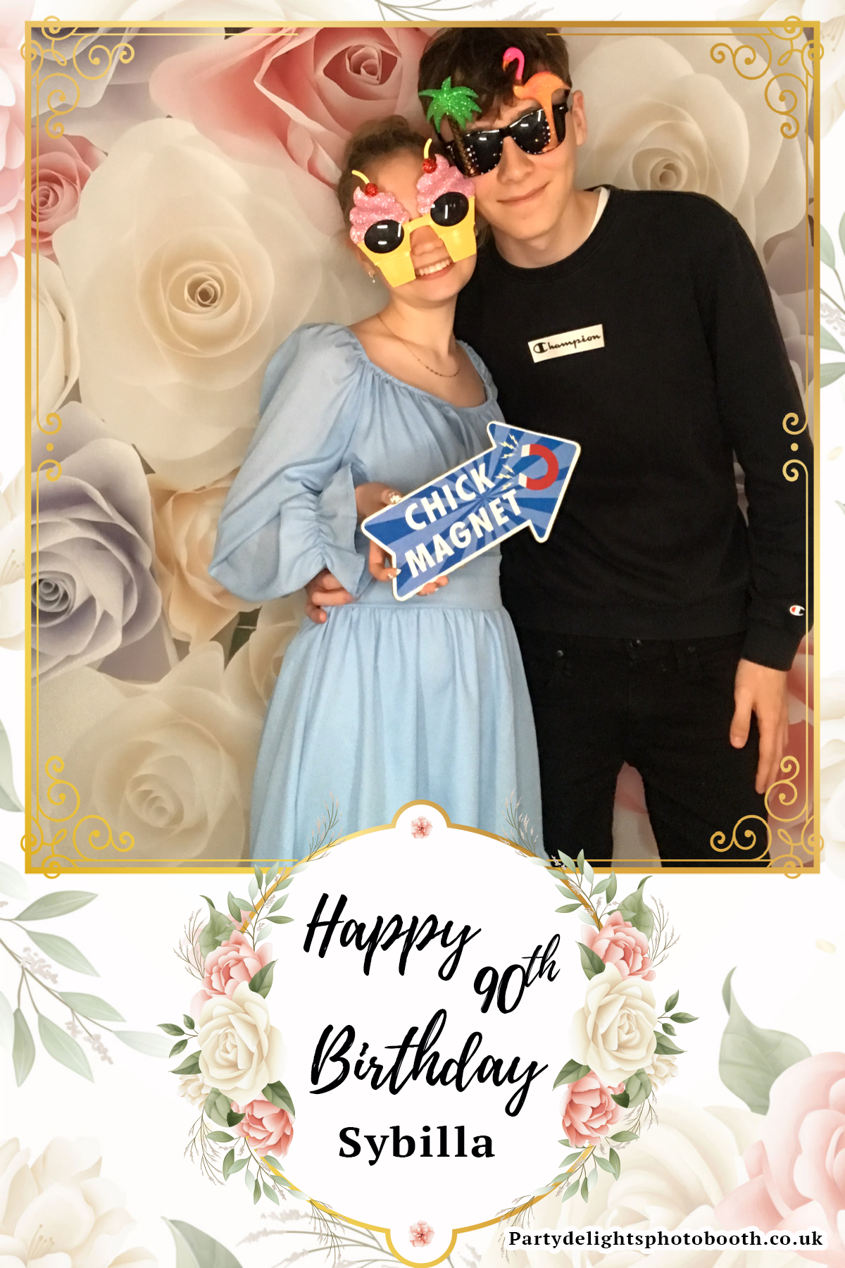 Sybilla’s 90th Birthday | View more photos from the event at gallery.partydelightsphotobooth.co.uk/u/PartyDelightsPhotoBooth/Sybilla’s-90th-Birthday