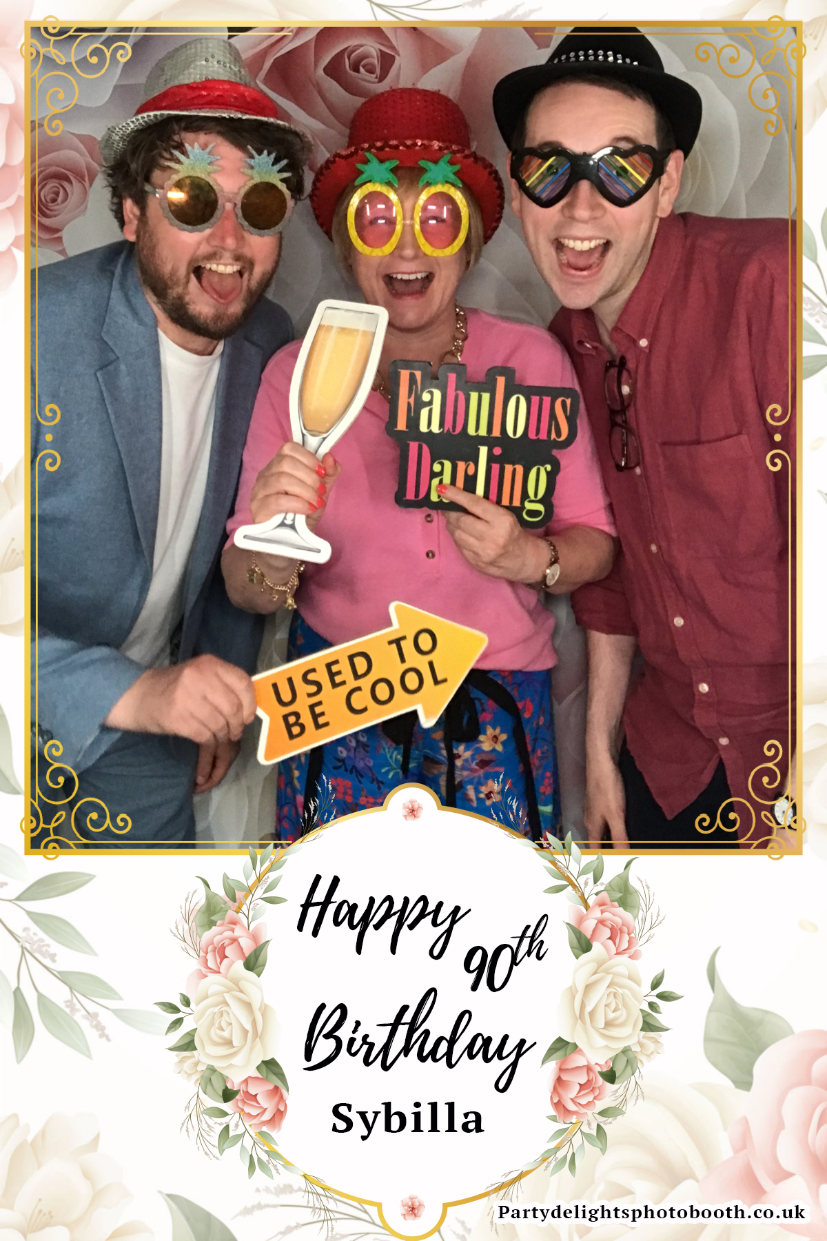 Sybilla’s 90th Birthday | View more photos from the event at gallery.partydelightsphotobooth.co.uk/u/PartyDelightsPhotoBooth/Sybilla’s-90th-Birthday
