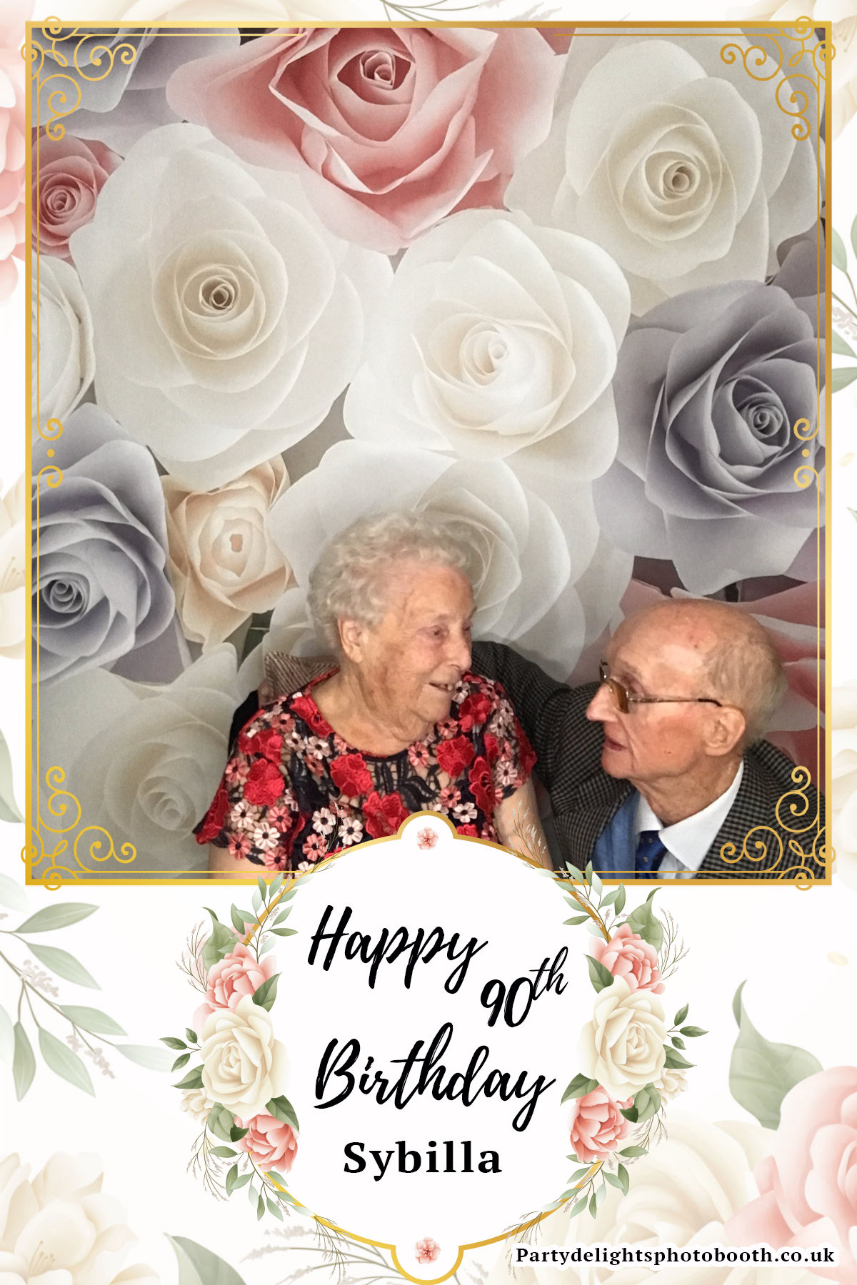 Sybilla’s 90th Birthday | View more photos from the event at gallery.partydelightsphotobooth.co.uk/u/PartyDelightsPhotoBooth/Sybilla’s-90th-Birthday