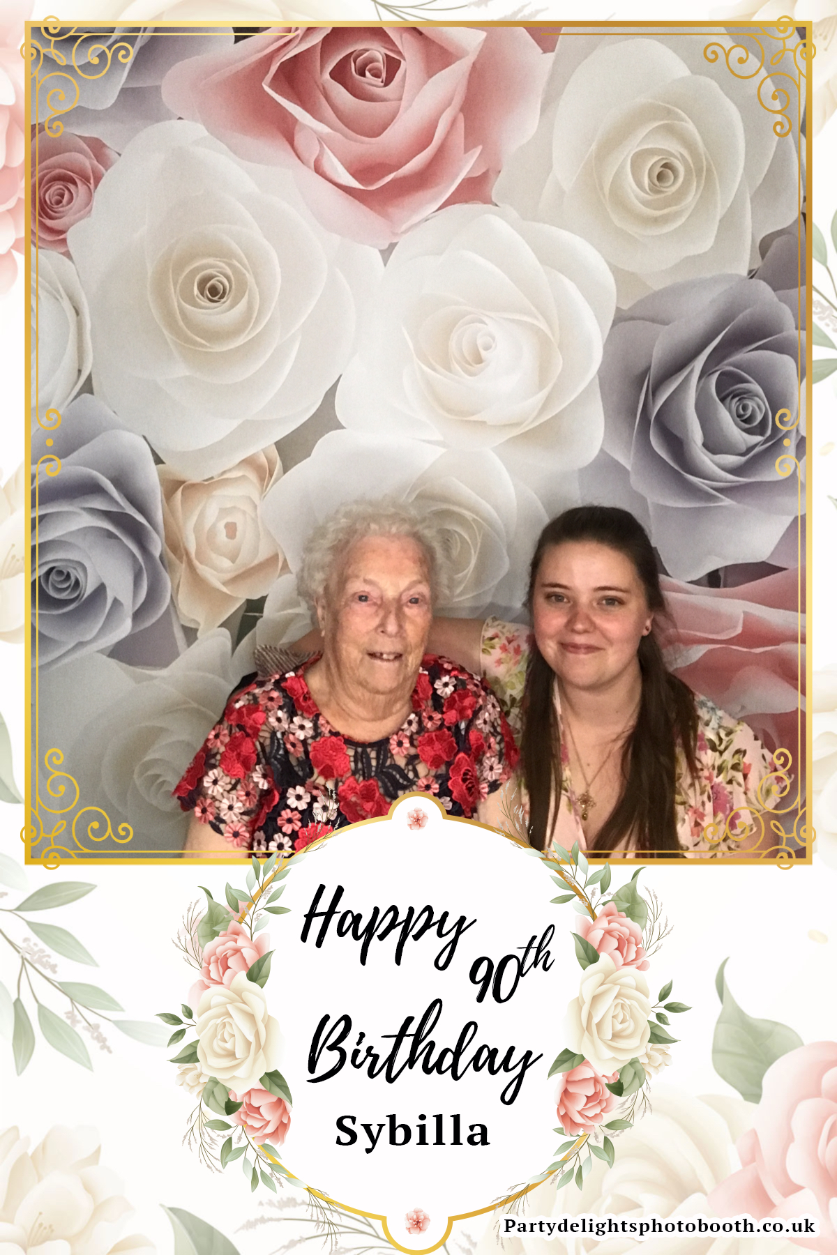 Sybilla’s 90th Birthday | View more photos from the event at gallery.partydelightsphotobooth.co.uk/u/PartyDelightsPhotoBooth/Sybilla’s-90th-Birthday