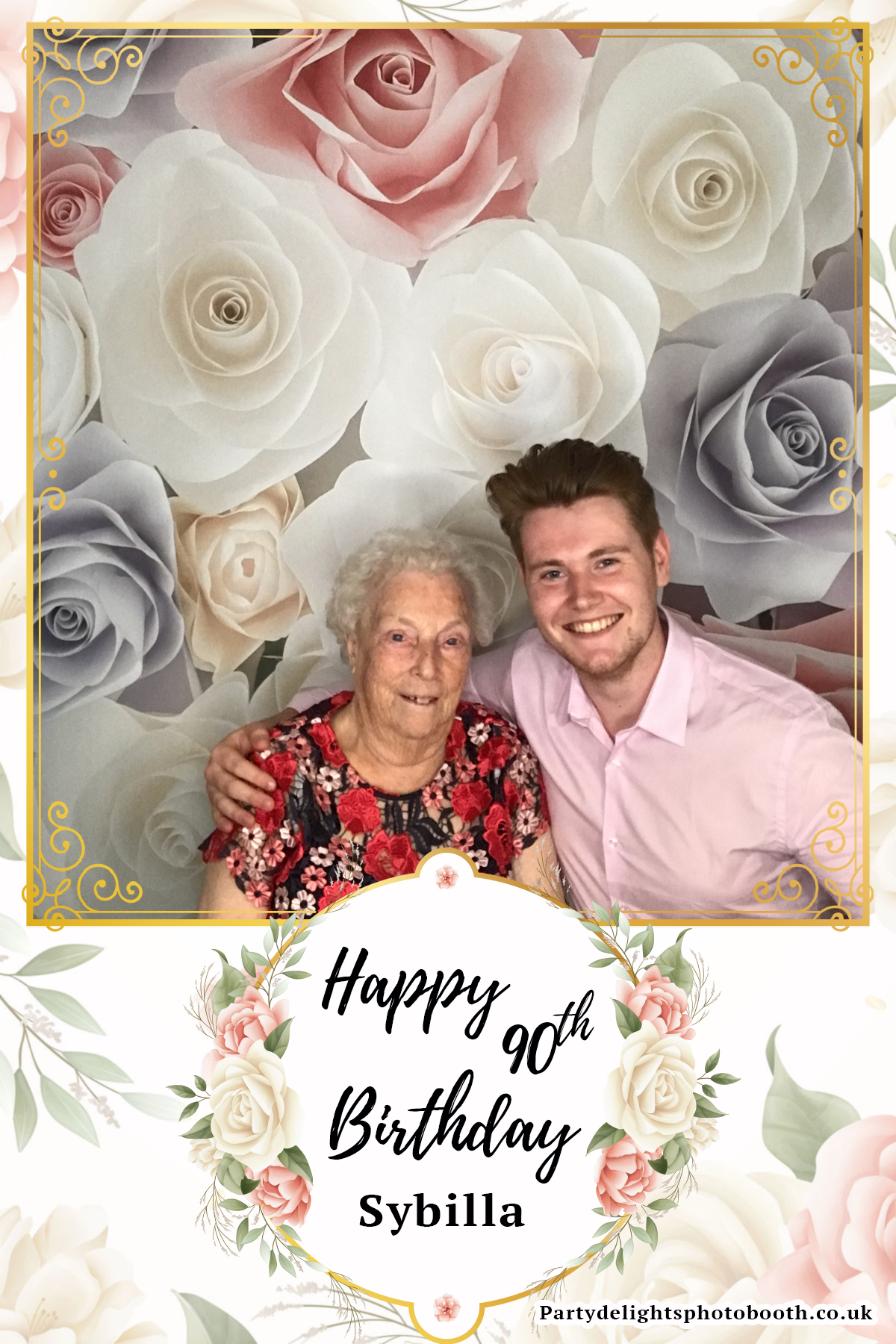 Sybilla’s 90th Birthday | View more photos from the event at gallery.partydelightsphotobooth.co.uk/u/PartyDelightsPhotoBooth/Sybilla’s-90th-Birthday