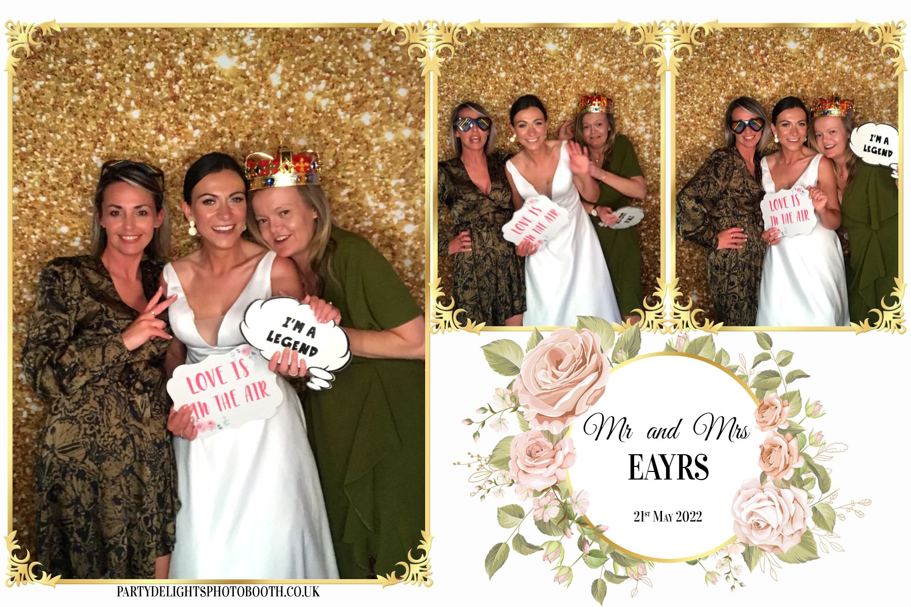 The Wedding of Mr & Mrs Eayrs | View more photos from the event at gallery.partydelightsphotobooth.co.uk/u/PartyDelightsPhotoBooth/The-Wedding-of-Mr-Mrs-Eayrs