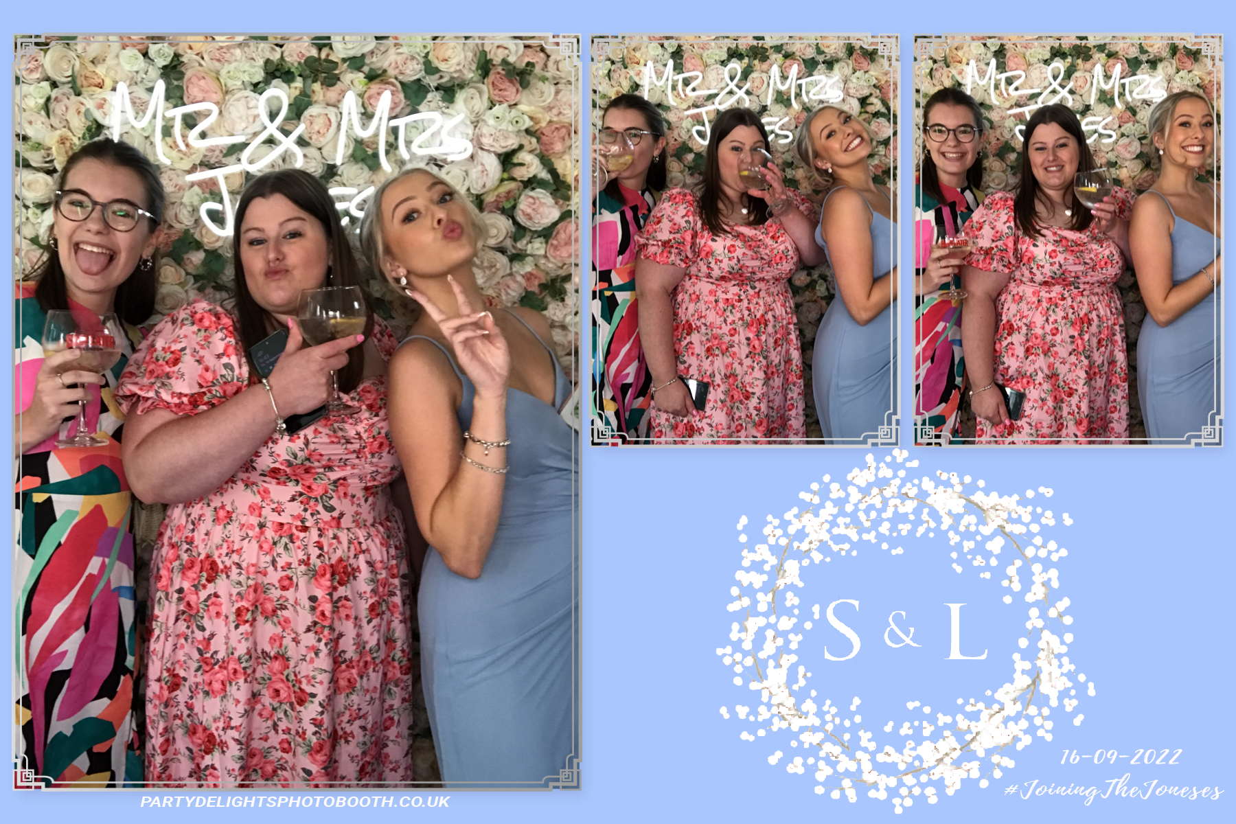 The Wedding of Mr and Mrs Jones | View more photos from the event at gallery.partydelightsphotobooth.co.uk/u/PartyDelightsPhotoBooth/The-Wedding-of-Mr-and-Mrs-Jones