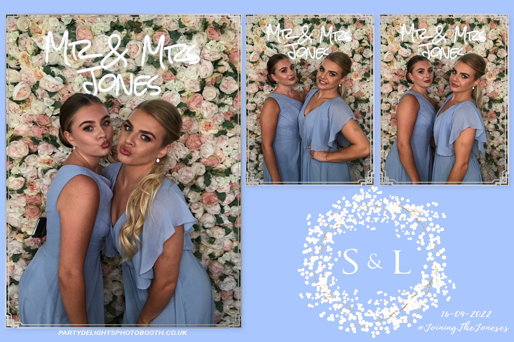The Wedding of Mr and Mrs Jones | View more photos from the event at gallery.partydelightsphotobooth.co.uk/u/PartyDelightsPhotoBooth/The-Wedding-of-Mr-and-Mrs-Jones