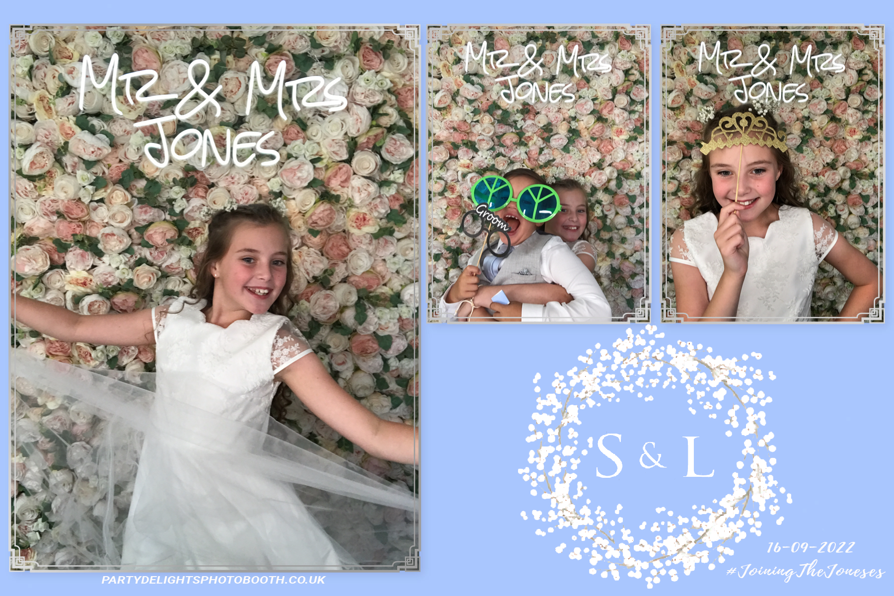 The Wedding of Mr and Mrs Jones | View more photos from the event at gallery.partydelightsphotobooth.co.uk/u/PartyDelightsPhotoBooth/The-Wedding-of-Mr-and-Mrs-Jones