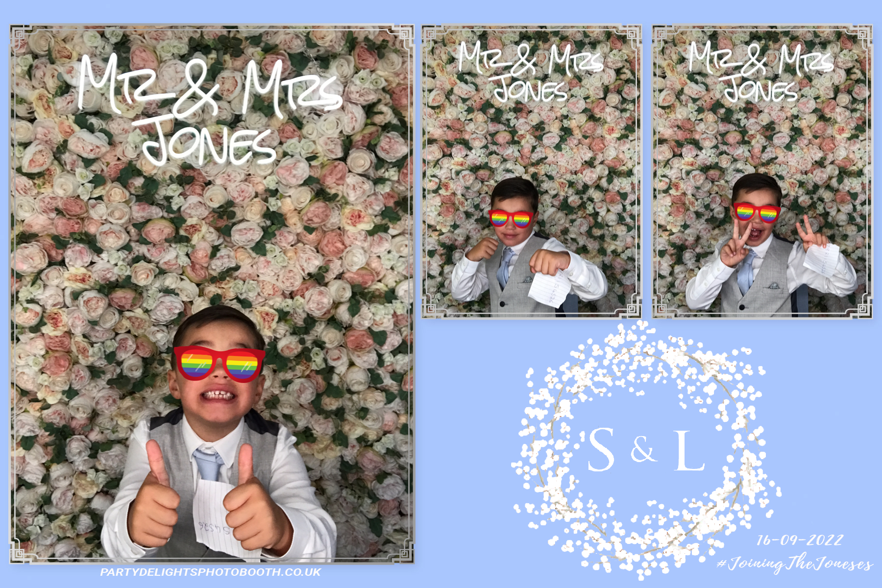 The Wedding of Mr and Mrs Jones | View more photos from the event at gallery.partydelightsphotobooth.co.uk/u/PartyDelightsPhotoBooth/The-Wedding-of-Mr-and-Mrs-Jones