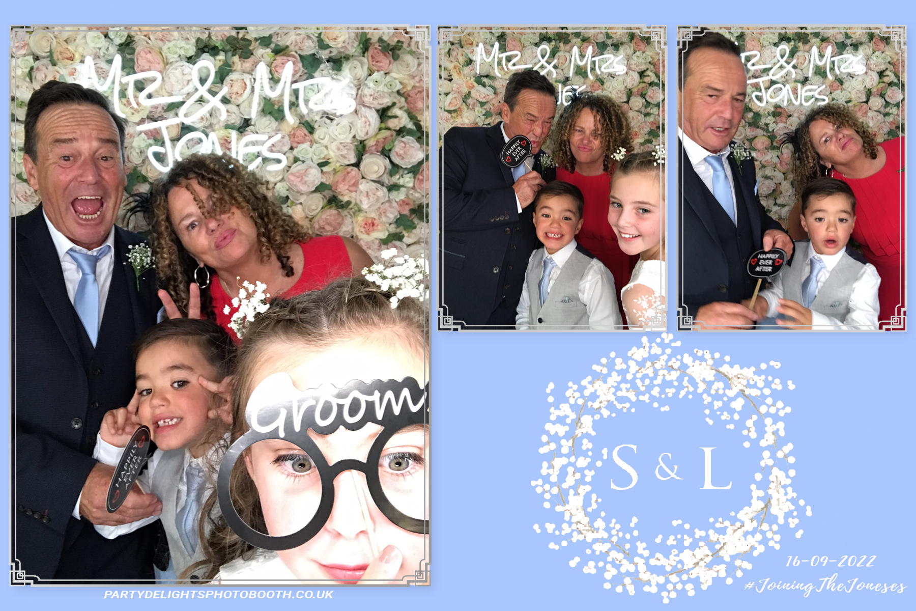 The Wedding of Mr and Mrs Jones | View more photos from the event at gallery.partydelightsphotobooth.co.uk/u/PartyDelightsPhotoBooth/The-Wedding-of-Mr-and-Mrs-Jones