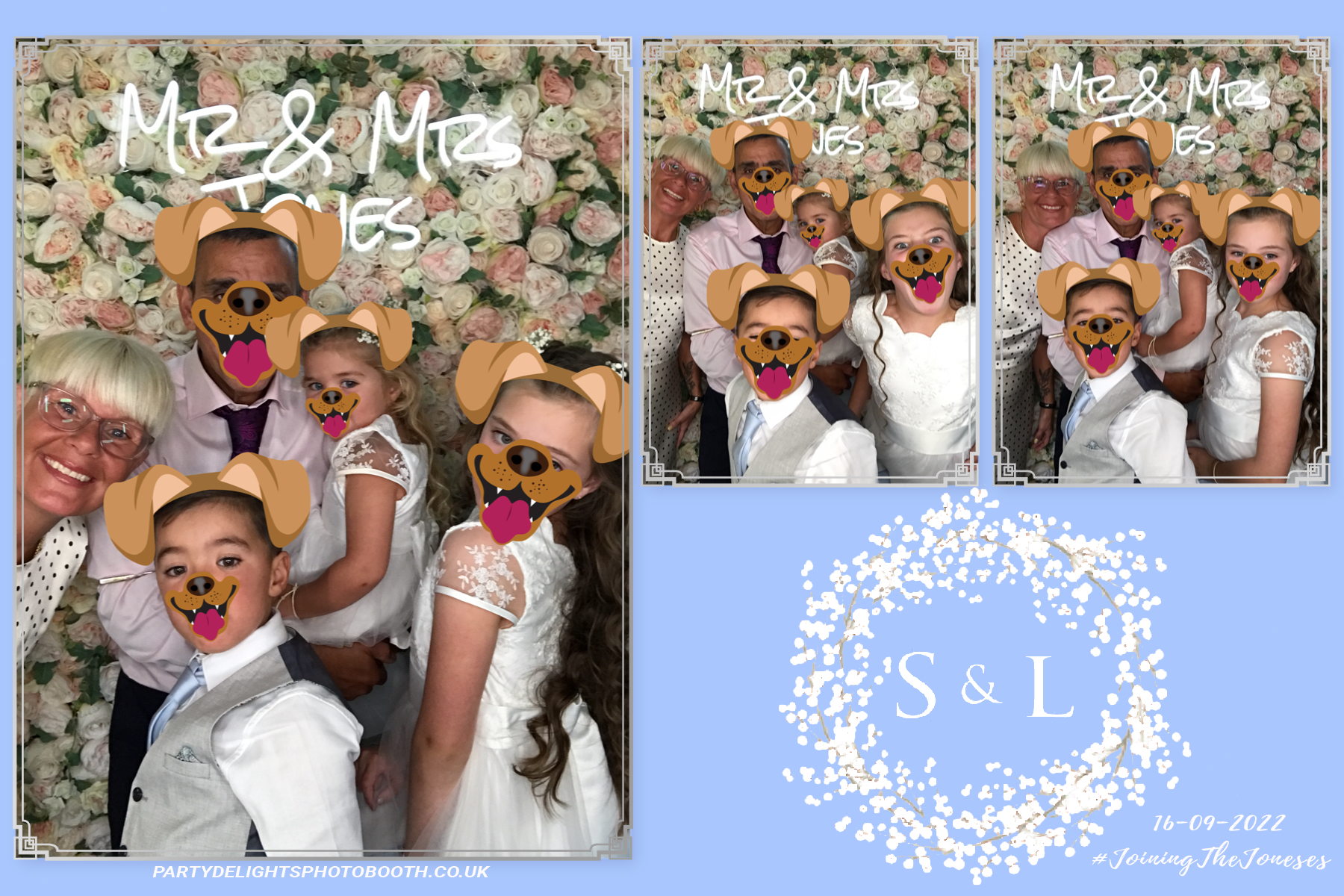 The Wedding of Mr and Mrs Jones | View more photos from the event at gallery.partydelightsphotobooth.co.uk/u/PartyDelightsPhotoBooth/The-Wedding-of-Mr-and-Mrs-Jones