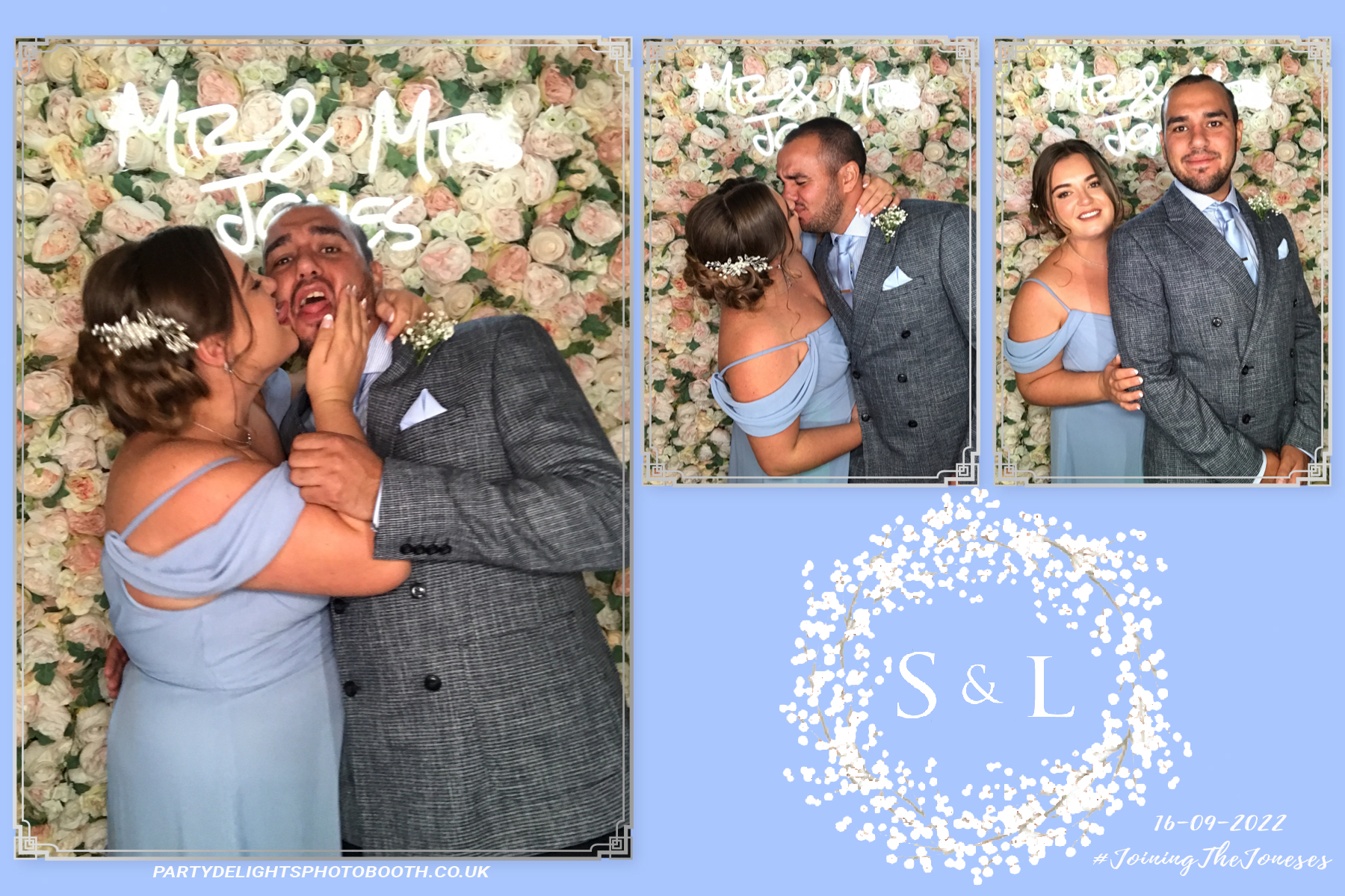 The Wedding of Mr and Mrs Jones | View more photos from the event at gallery.partydelightsphotobooth.co.uk/u/PartyDelightsPhotoBooth/The-Wedding-of-Mr-and-Mrs-Jones