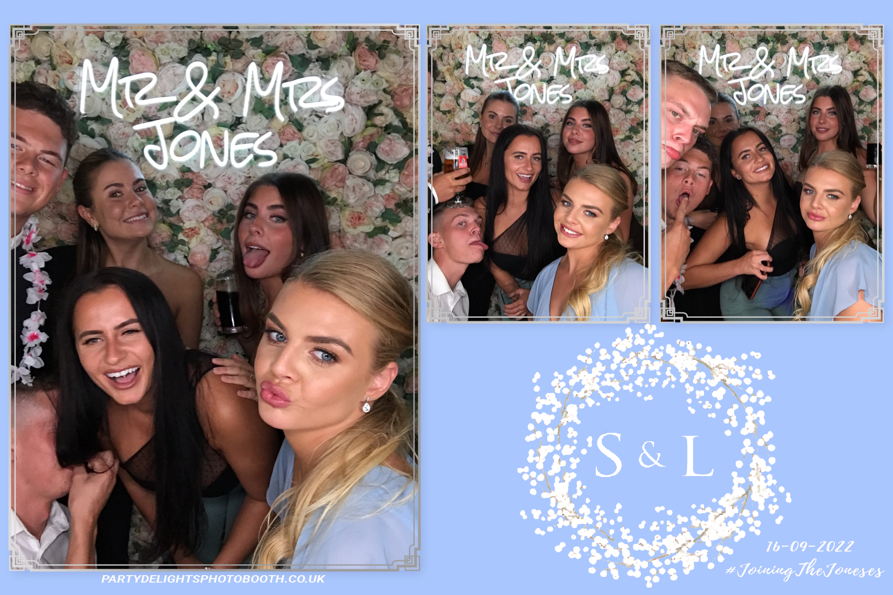 The Wedding of Mr and Mrs Jones | View more photos from the event at gallery.partydelightsphotobooth.co.uk/u/PartyDelightsPhotoBooth/The-Wedding-of-Mr-and-Mrs-Jones