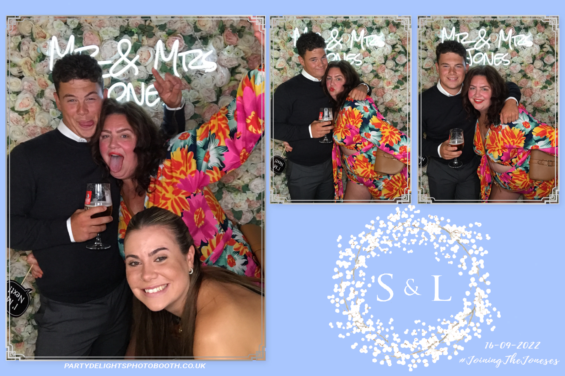The Wedding of Mr and Mrs Jones | View more photos from the event at gallery.partydelightsphotobooth.co.uk/u/PartyDelightsPhotoBooth/The-Wedding-of-Mr-and-Mrs-Jones