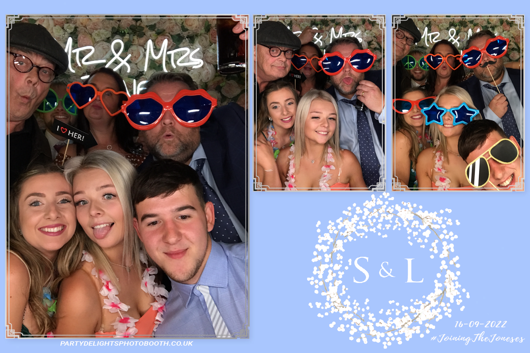 The Wedding of Mr and Mrs Jones | View more photos from the event at gallery.partydelightsphotobooth.co.uk/u/PartyDelightsPhotoBooth/The-Wedding-of-Mr-and-Mrs-Jones