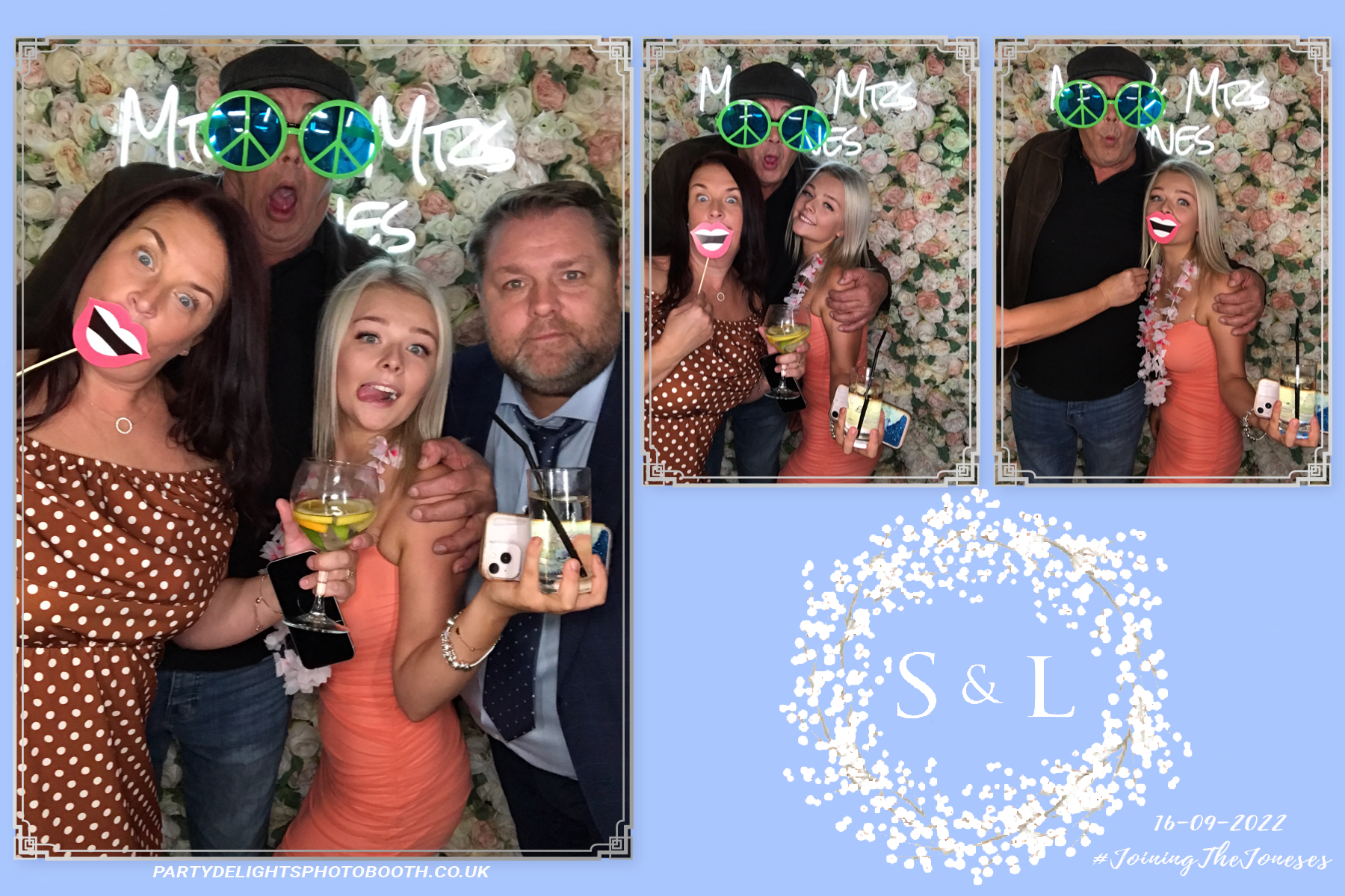 The Wedding of Mr and Mrs Jones | View more photos from the event at gallery.partydelightsphotobooth.co.uk/u/PartyDelightsPhotoBooth/The-Wedding-of-Mr-and-Mrs-Jones