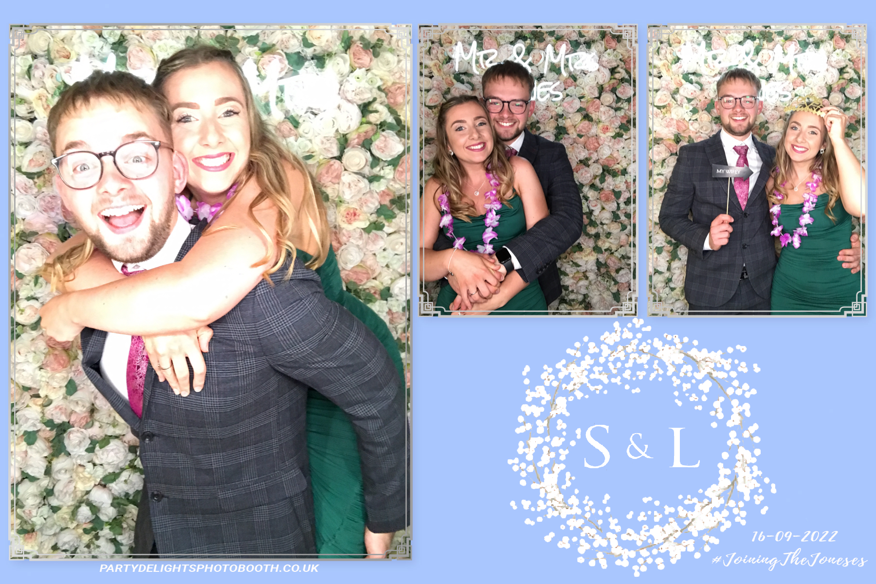 The Wedding of Mr and Mrs Jones | View more photos from the event at gallery.partydelightsphotobooth.co.uk/u/PartyDelightsPhotoBooth/The-Wedding-of-Mr-and-Mrs-Jones