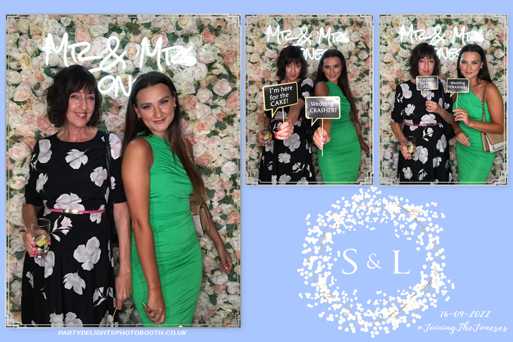 The Wedding of Mr and Mrs Jones | View more photos from the event at gallery.partydelightsphotobooth.co.uk/u/PartyDelightsPhotoBooth/The-Wedding-of-Mr-and-Mrs-Jones
