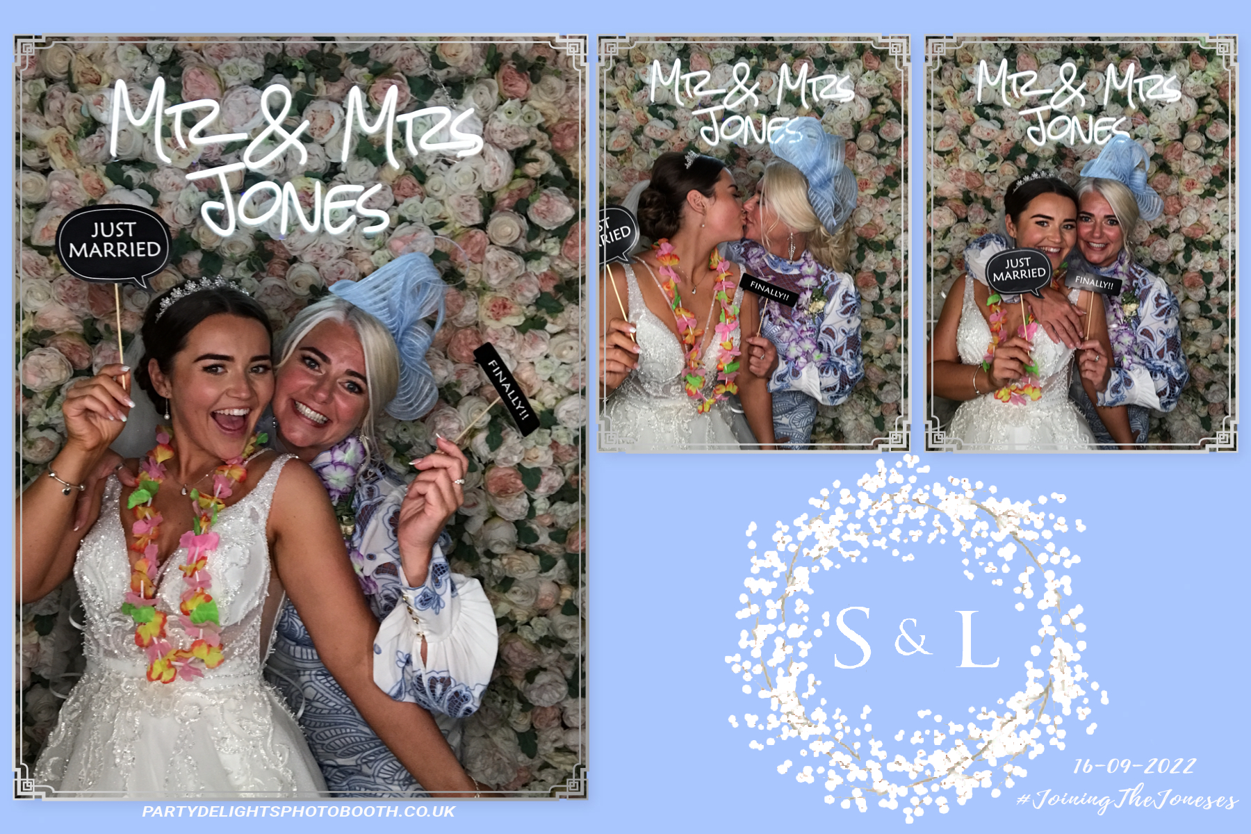 The Wedding of Mr and Mrs Jones | View more photos from the event at gallery.partydelightsphotobooth.co.uk/u/PartyDelightsPhotoBooth/The-Wedding-of-Mr-and-Mrs-Jones