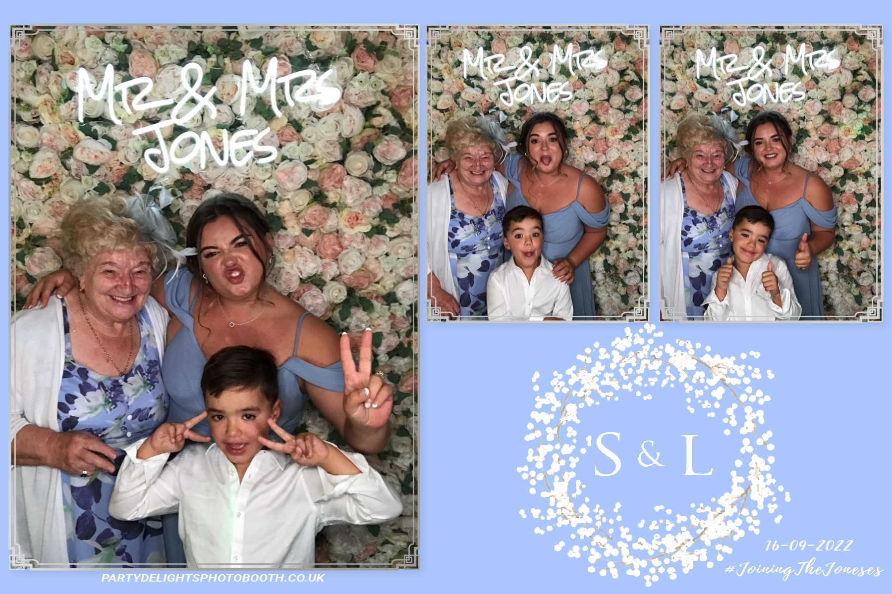 The Wedding of Mr and Mrs Jones | View more photos from the event at gallery.partydelightsphotobooth.co.uk/u/PartyDelightsPhotoBooth/The-Wedding-of-Mr-and-Mrs-Jones