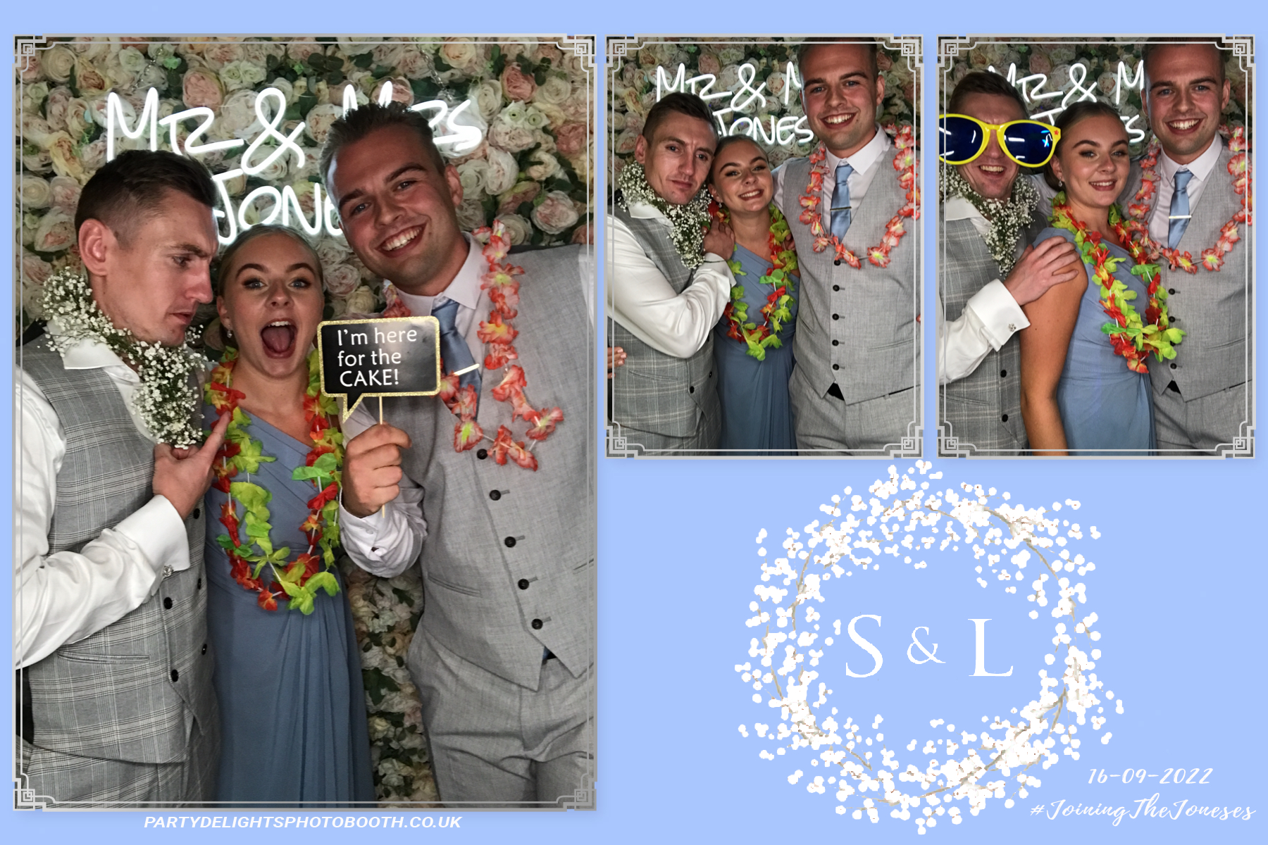 The Wedding of Mr and Mrs Jones | View more photos from the event at gallery.partydelightsphotobooth.co.uk/u/PartyDelightsPhotoBooth/The-Wedding-of-Mr-and-Mrs-Jones