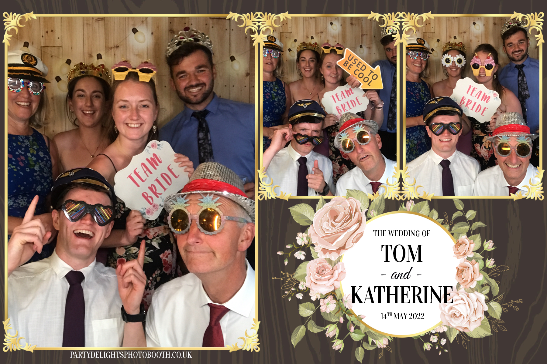 Tom and Katherine’s Wedding | View more photos from the event at gallery.partydelightsphotobooth.co.uk/u/PartyDelightsPhotoBooth/Tom-and-Katherine’s-Wedding