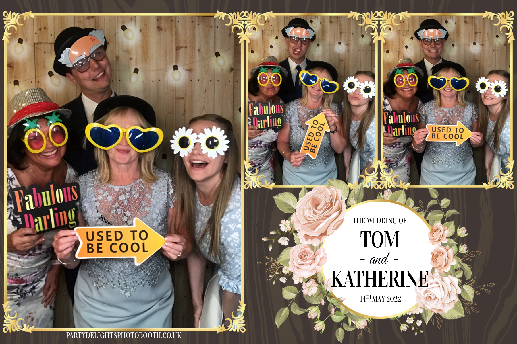 Tom and Katherine’s Wedding | View more photos from the event at gallery.partydelightsphotobooth.co.uk/u/PartyDelightsPhotoBooth/Tom-and-Katherine’s-Wedding