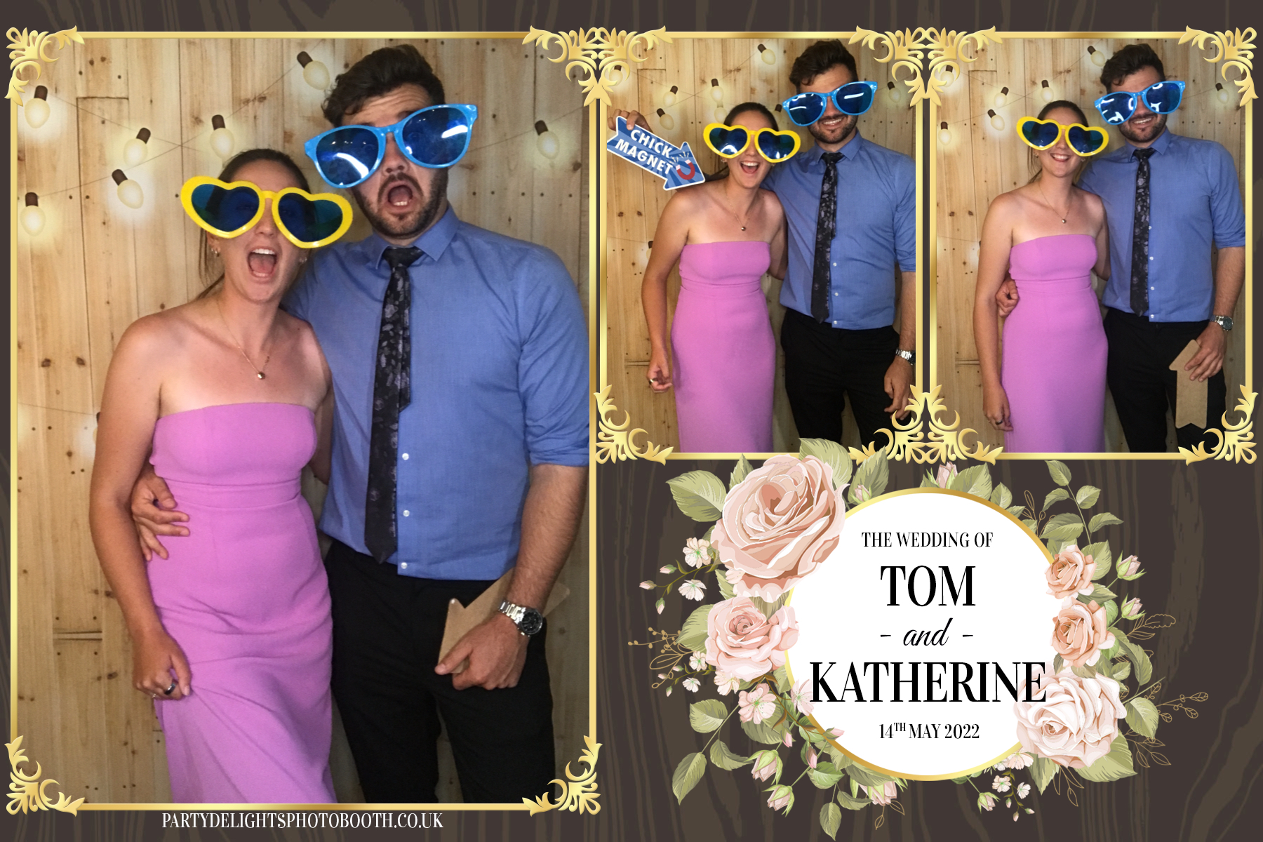 Tom and Katherine’s Wedding | View more photos from the event at gallery.partydelightsphotobooth.co.uk/u/PartyDelightsPhotoBooth/Tom-and-Katherine’s-Wedding