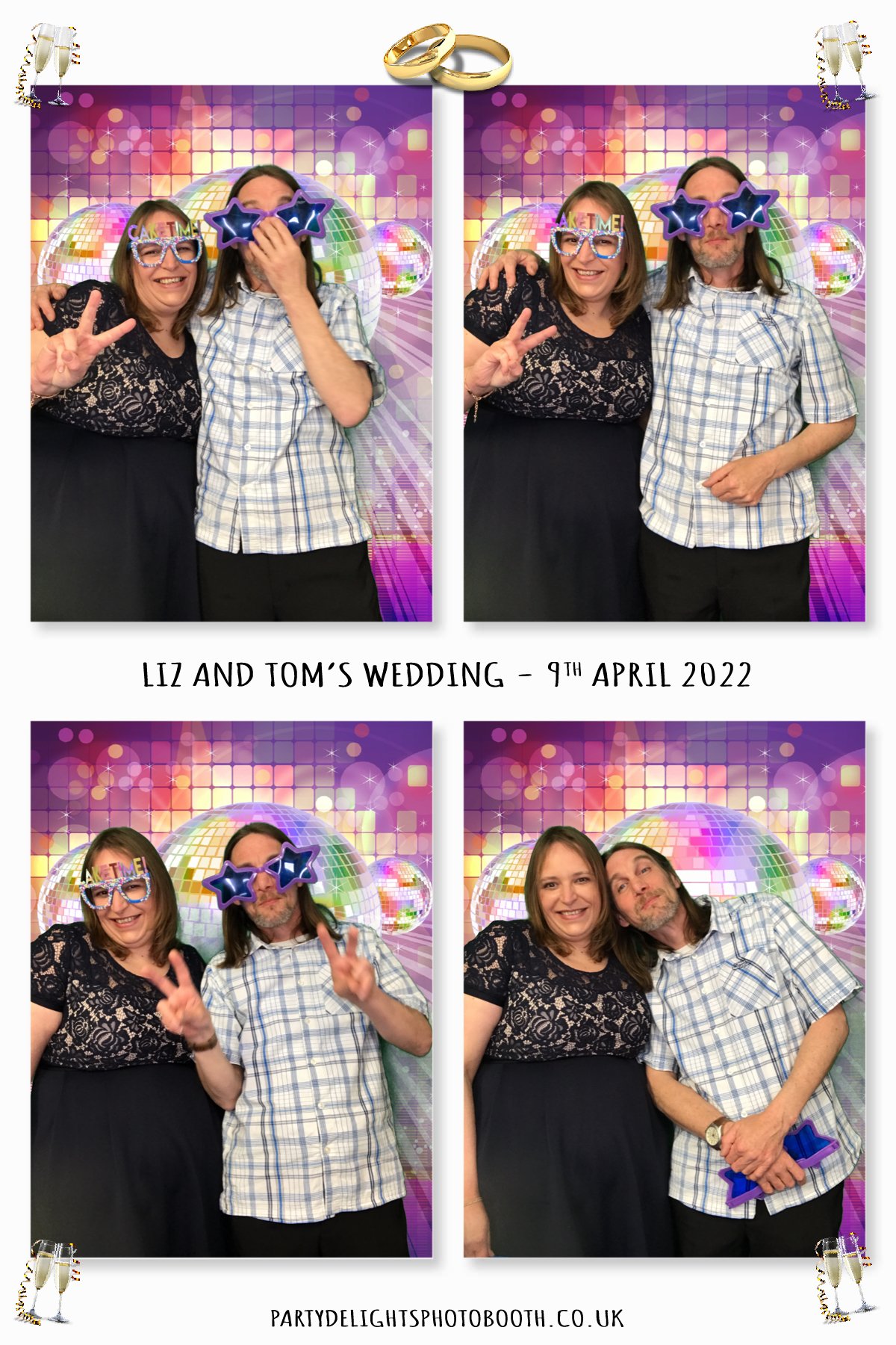 Tom and Liz’s Wedding | View more photos from the event at gallery.partydelightsphotobooth.co.uk/u/PartyDelightsPhotoBooth/Tom-and-Liz’s-Wedding
