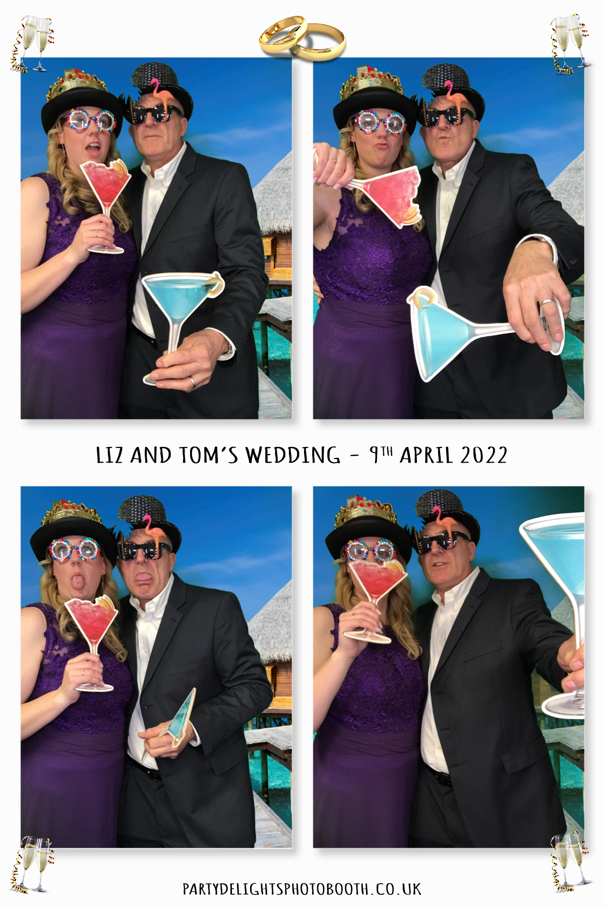 Tom and Liz’s Wedding | View more photos from the event at gallery.partydelightsphotobooth.co.uk/u/PartyDelightsPhotoBooth/Tom-and-Liz’s-Wedding