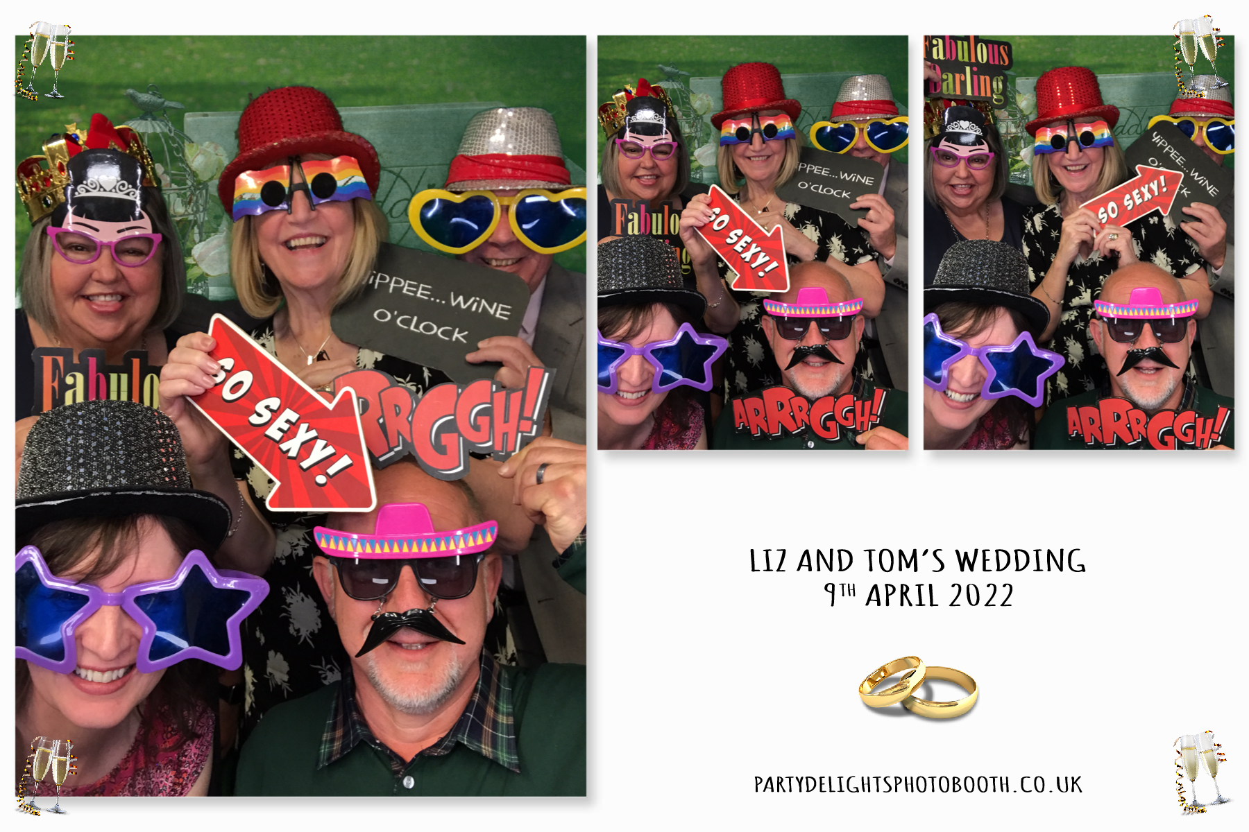 Tom and Liz’s Wedding | View more photos from the event at gallery.partydelightsphotobooth.co.uk/u/PartyDelightsPhotoBooth/Tom-and-Liz’s-Wedding