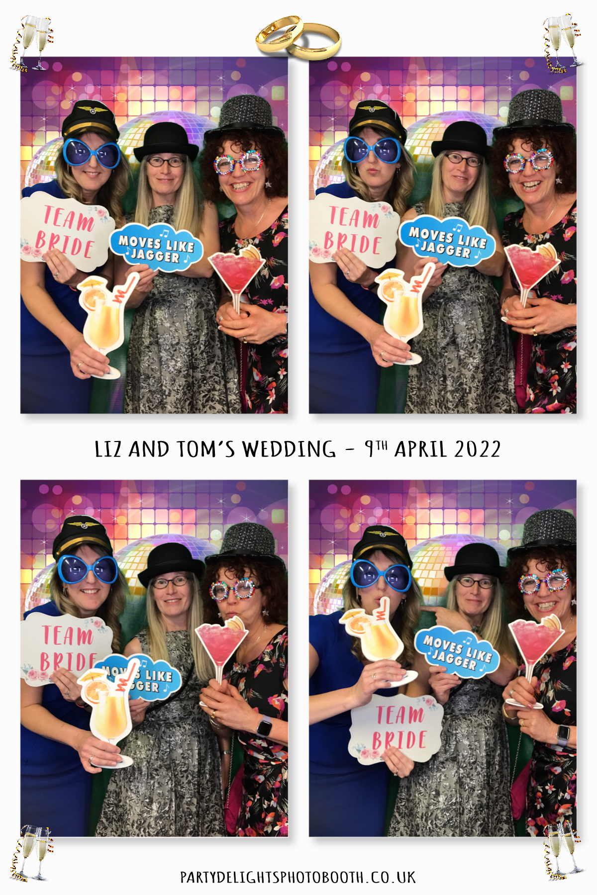 Tom and Liz’s Wedding | View more photos from the event at gallery.partydelightsphotobooth.co.uk/u/PartyDelightsPhotoBooth/Tom-and-Liz’s-Wedding