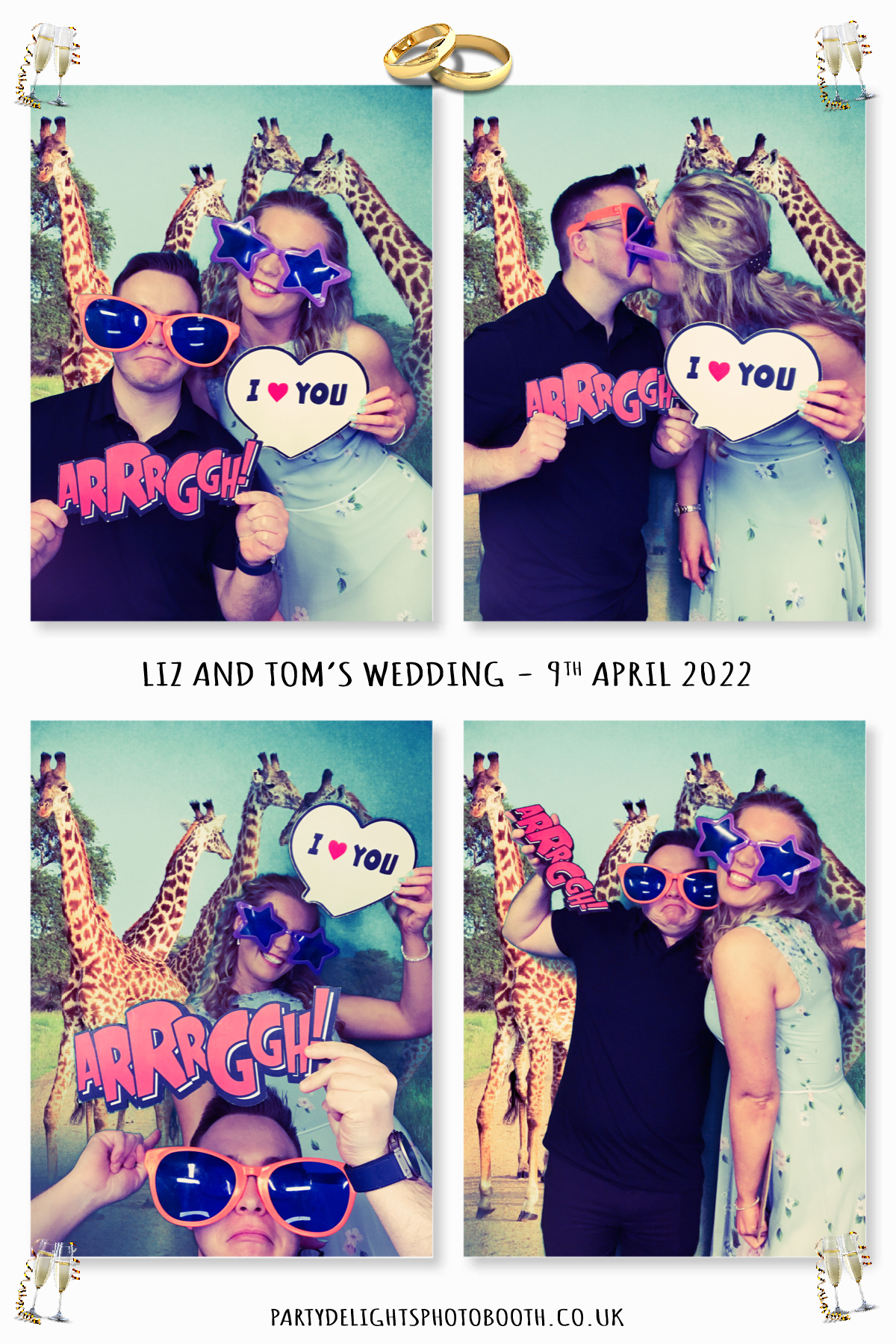 Tom and Liz’s Wedding | View more photos from the event at gallery.partydelightsphotobooth.co.uk/u/PartyDelightsPhotoBooth/Tom-and-Liz’s-Wedding
