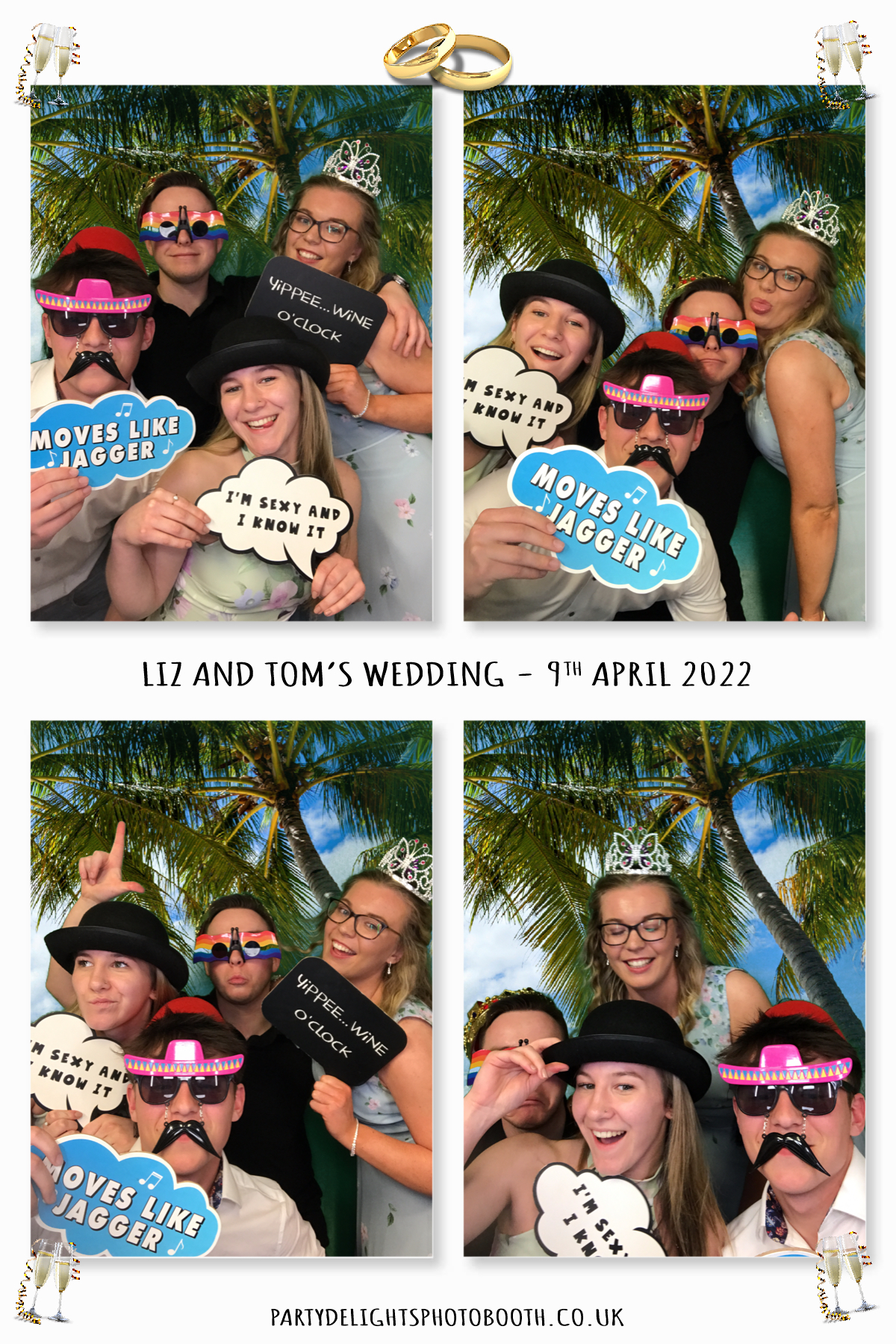 Tom and Liz’s Wedding | View more photos from the event at gallery.partydelightsphotobooth.co.uk/u/PartyDelightsPhotoBooth/Tom-and-Liz’s-Wedding