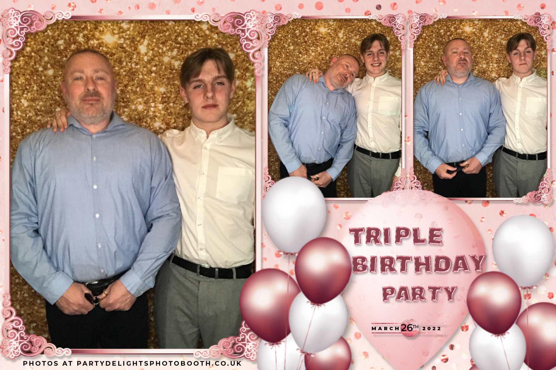 Triple birthday party, 18th, 30th & 50th | View more photos from the event at gallery.partydelightsphotobooth.co.uk/u/PartyDelightsPhotoBooth/Triple-birthday-party-18th-30th-50th