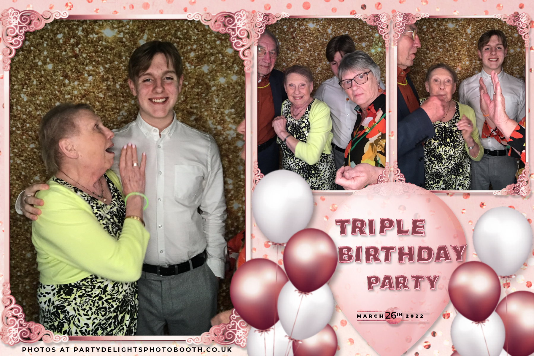 Triple birthday party, 18th, 30th & 50th | View more photos from the event at gallery.partydelightsphotobooth.co.uk/u/PartyDelightsPhotoBooth/Triple-birthday-party-18th-30th-50th