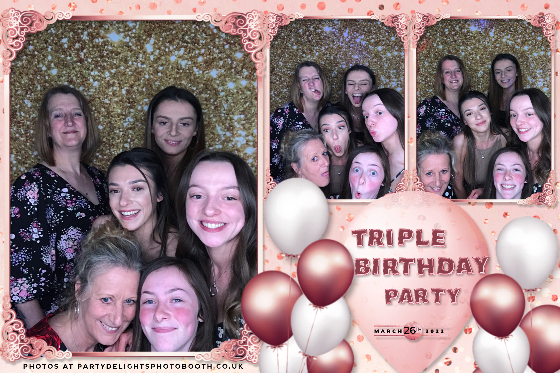 Triple birthday party, 18th, 30th & 50th | View more photos from the event at gallery.partydelightsphotobooth.co.uk/u/PartyDelightsPhotoBooth/Triple-birthday-party-18th-30th-50th