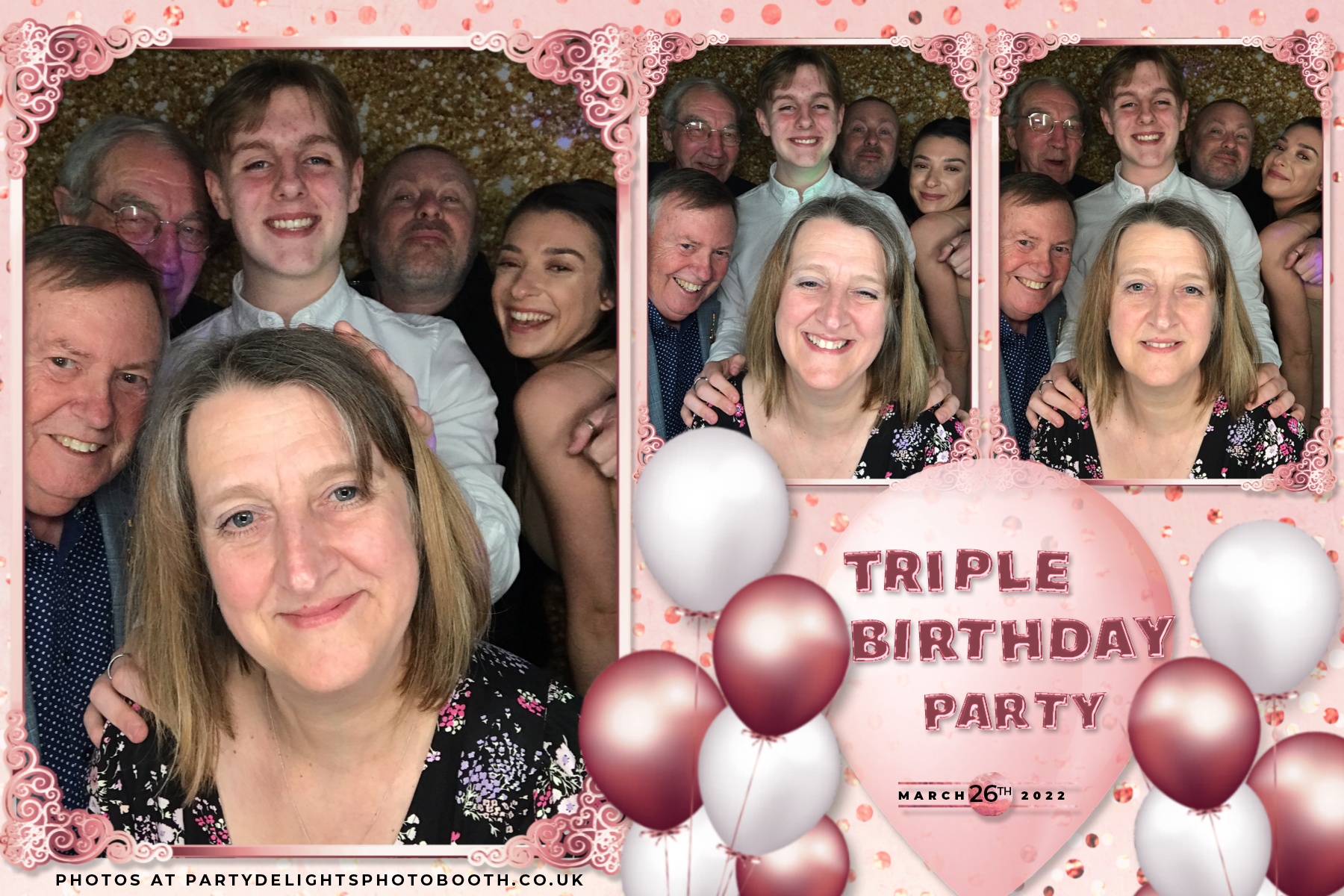 Triple birthday party, 18th, 30th & 50th | View more photos from the event at gallery.partydelightsphotobooth.co.uk/u/PartyDelightsPhotoBooth/Triple-birthday-party-18th-30th-50th