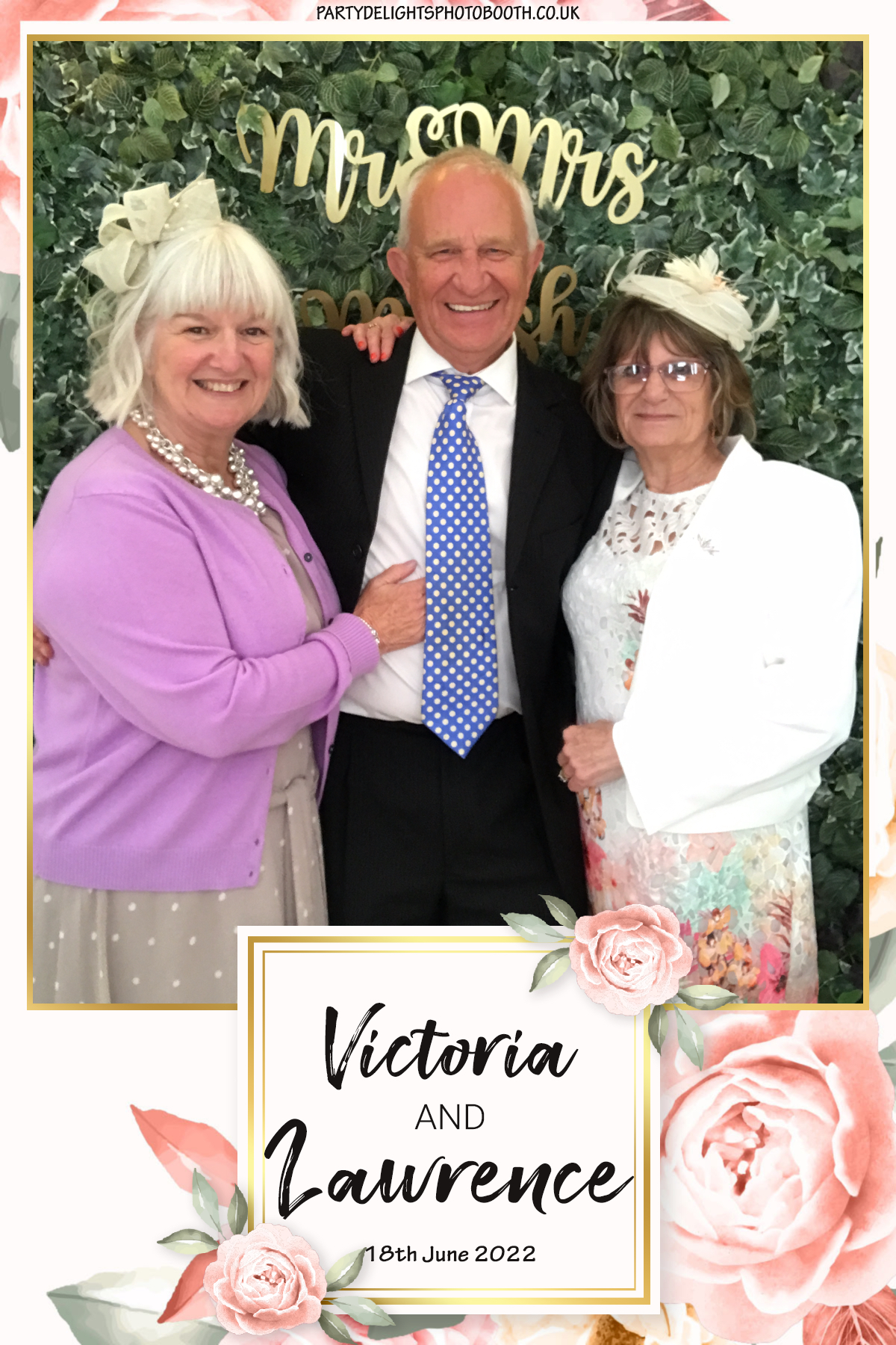 Victoria and Lawrence Wedding | View more photos from the event at gallery.partydelightsphotobooth.co.uk/u/PartyDelightsPhotoBooth/Victoria-and-Lawrence-Wedding