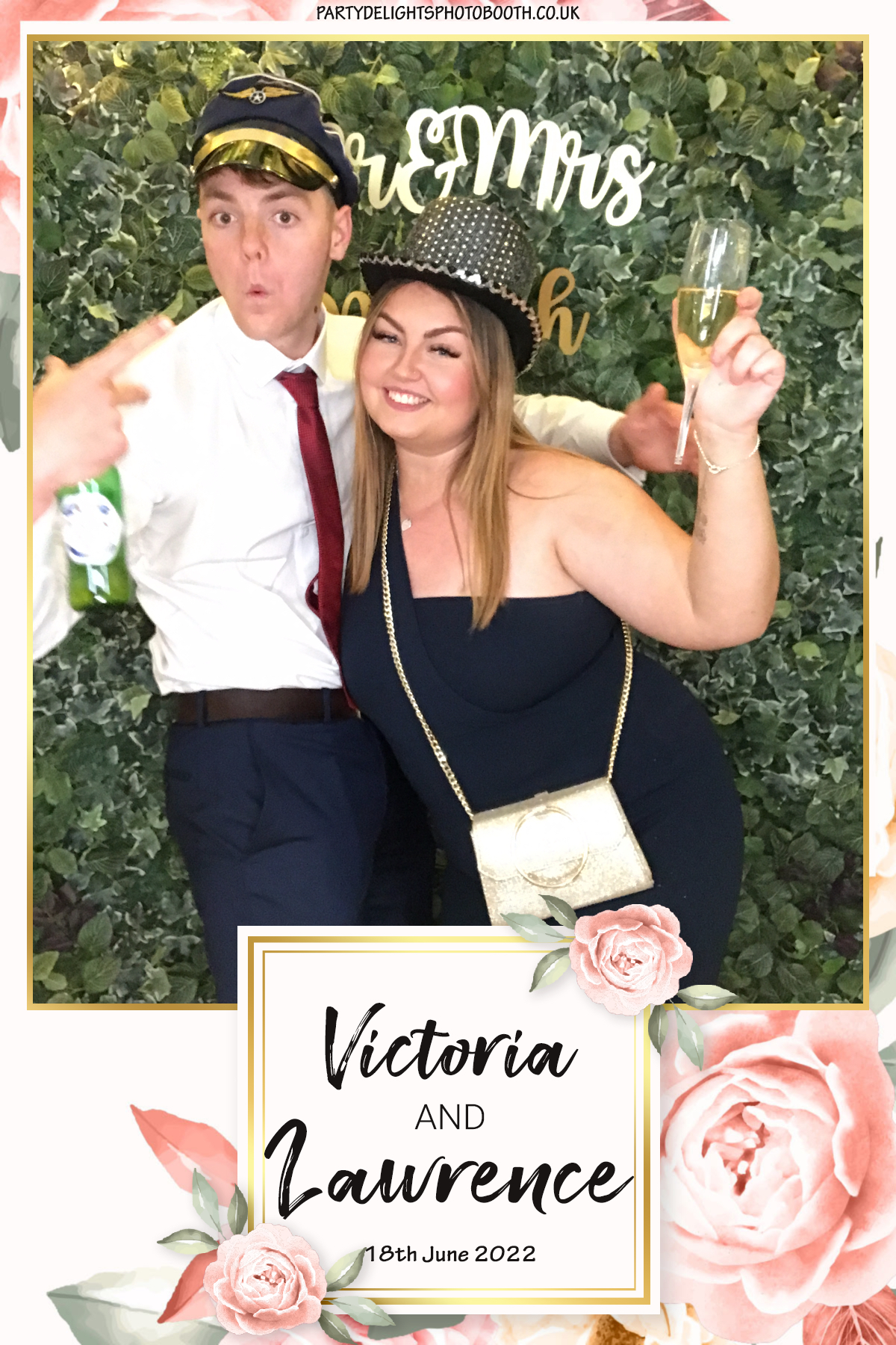 Victoria and Lawrence Wedding | View more photos from the event at gallery.partydelightsphotobooth.co.uk/u/PartyDelightsPhotoBooth/Victoria-and-Lawrence-Wedding