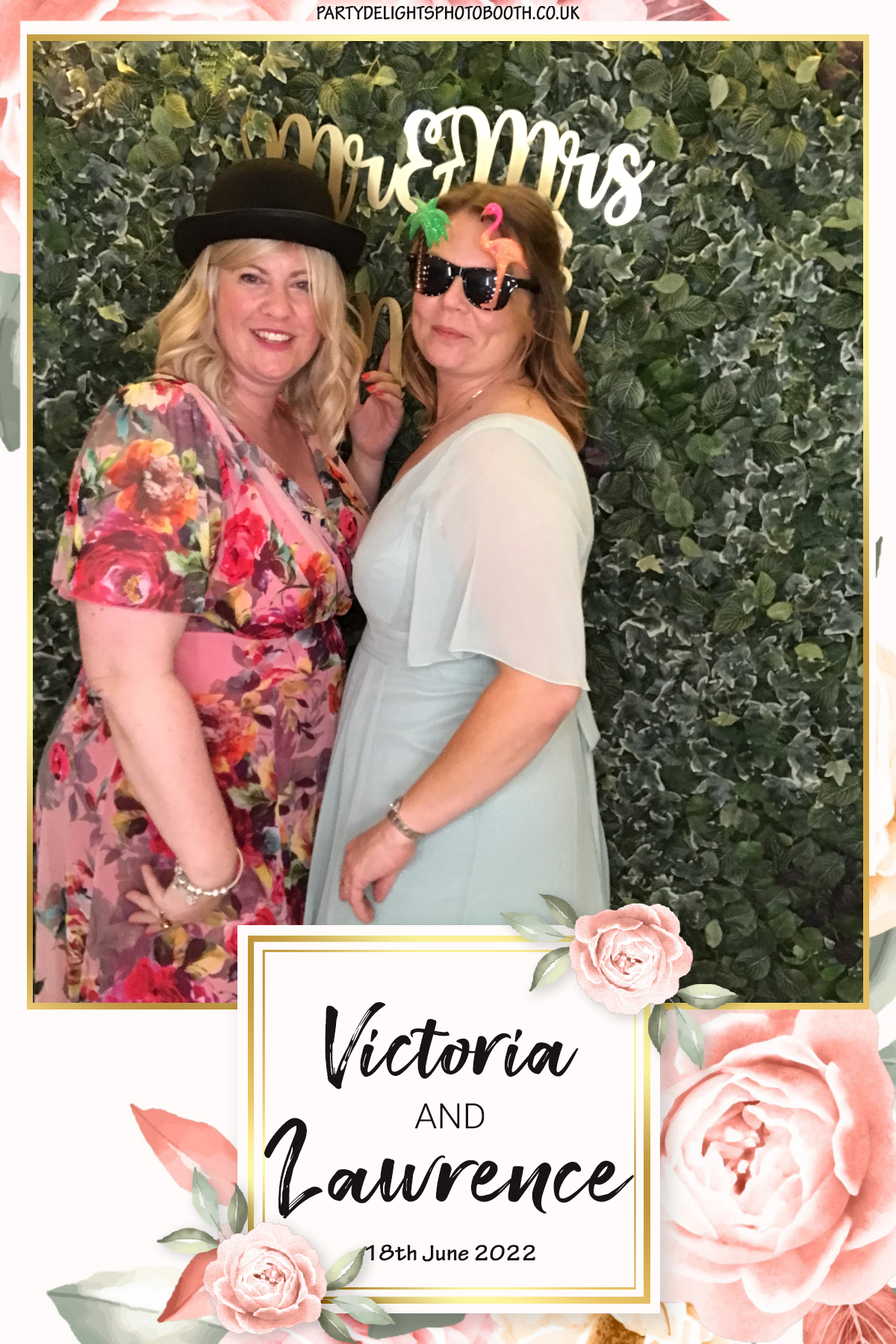 Victoria and Lawrence Wedding | View more photos from the event at gallery.partydelightsphotobooth.co.uk/u/PartyDelightsPhotoBooth/Victoria-and-Lawrence-Wedding