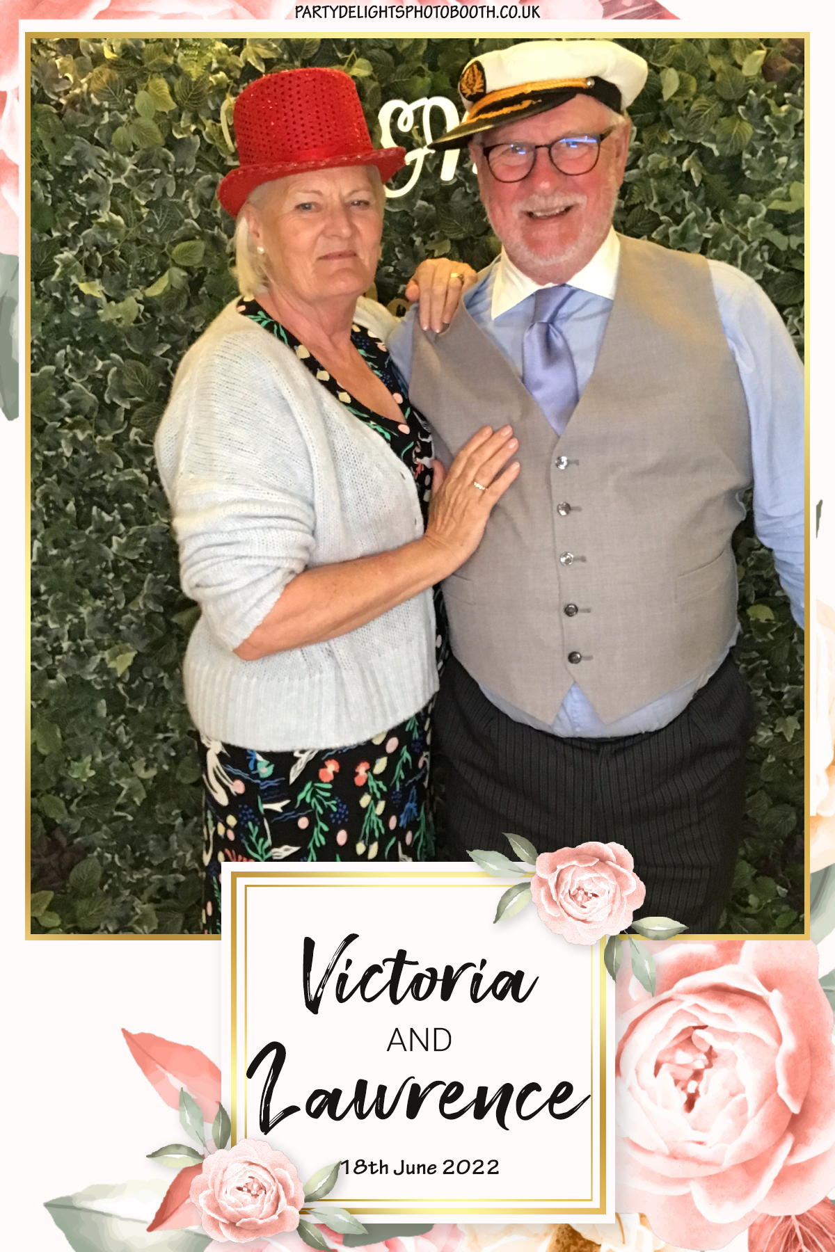 Victoria and Lawrence Wedding | View more photos from the event at gallery.partydelightsphotobooth.co.uk/u/PartyDelightsPhotoBooth/Victoria-and-Lawrence-Wedding