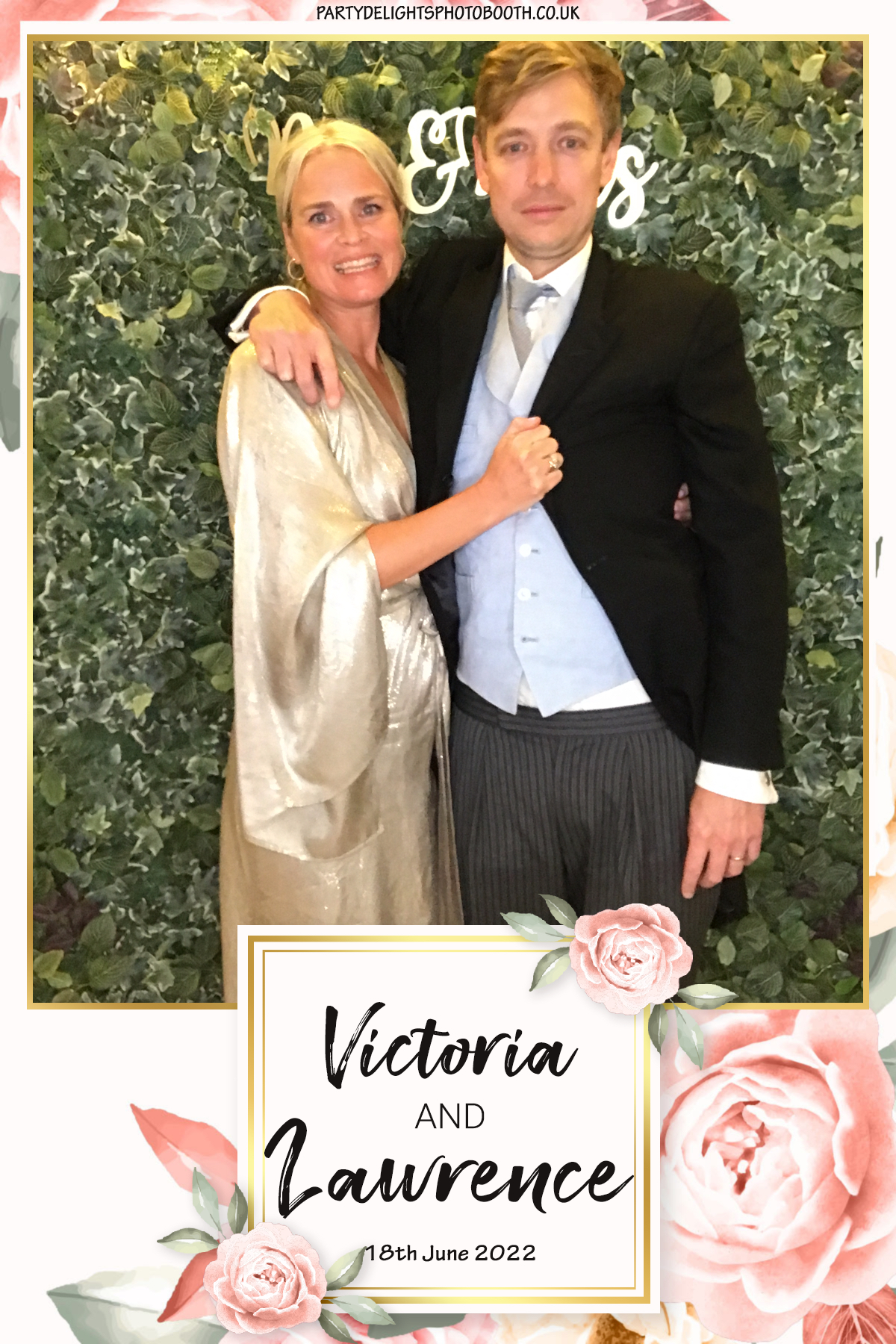 Victoria and Lawrence Wedding | View more photos from the event at gallery.partydelightsphotobooth.co.uk/u/PartyDelightsPhotoBooth/Victoria-and-Lawrence-Wedding