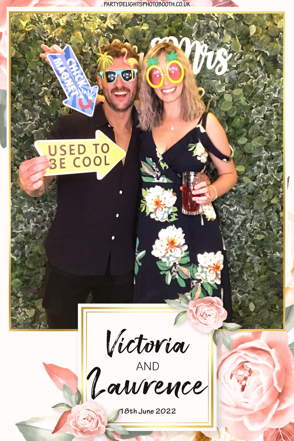 Victoria and Lawrence Wedding | View more photos from the event at gallery.partydelightsphotobooth.co.uk/u/PartyDelightsPhotoBooth/Victoria-and-Lawrence-Wedding