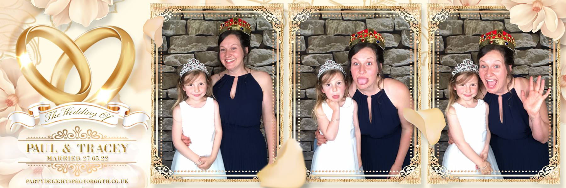 Wedding of Paul and Tracey | View more photos from the event at gallery.partydelightsphotobooth.co.uk/u/PartyDelightsPhotoBooth/Wedding-of-Paul-and-Tracey