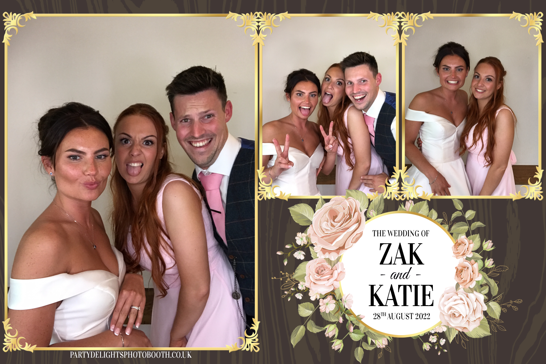 Zak & Katie’s wedding | View more photos from the event at gallery.partydelightsphotobooth.co.uk/u/PartyDelightsPhotoBooth/Zak-Katie’s-wedding